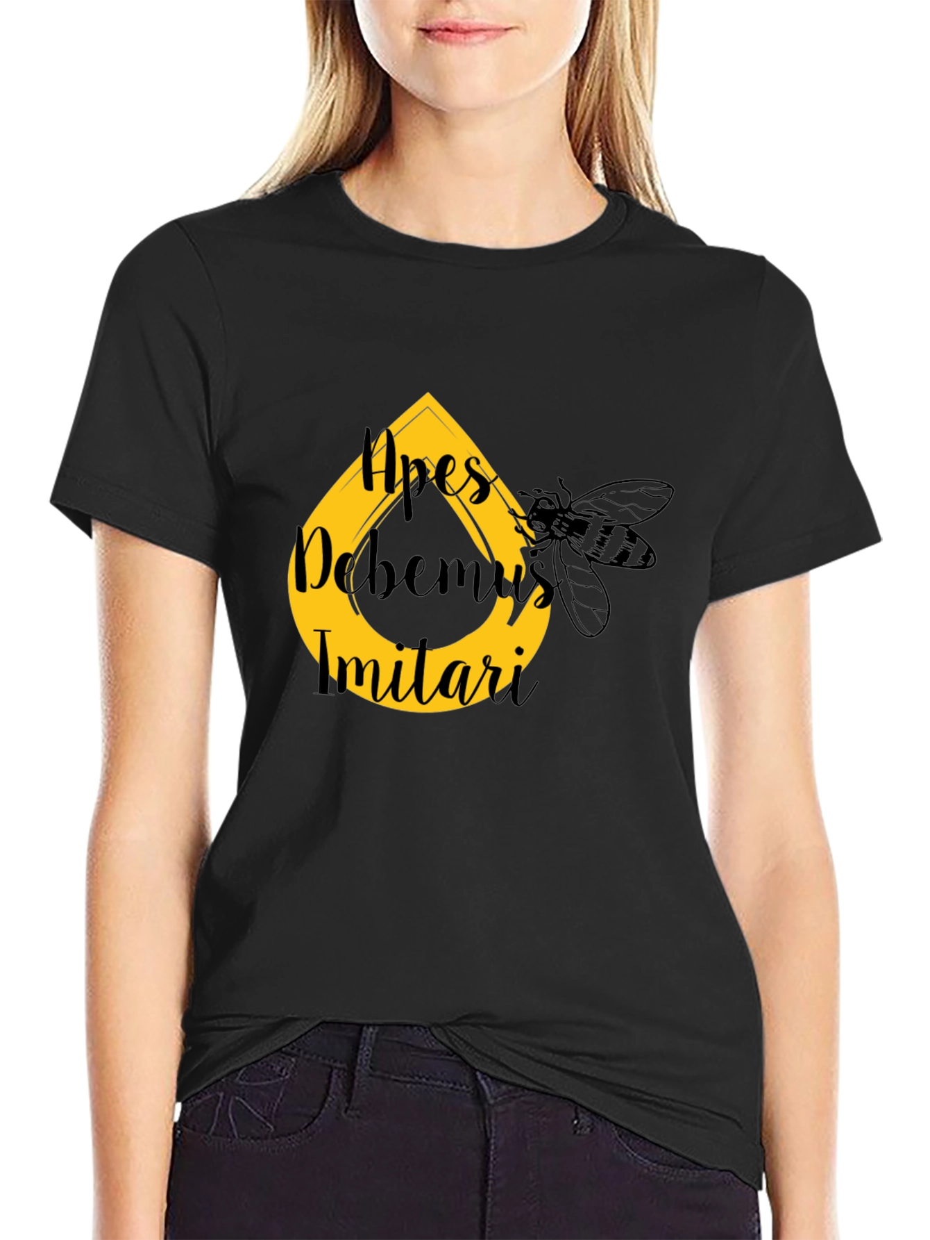 Apes Debemus Imitari Graphic T-Shirt