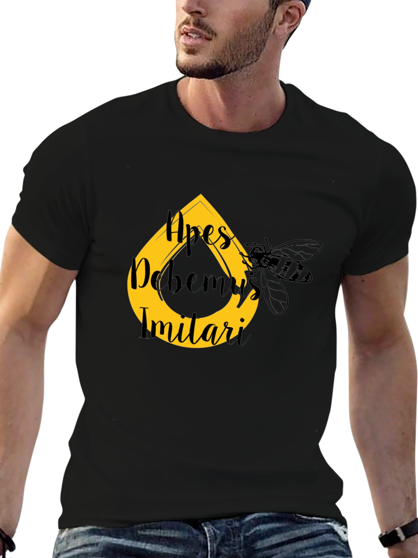 Apes Debemus Imitari Graphic T-Shirt