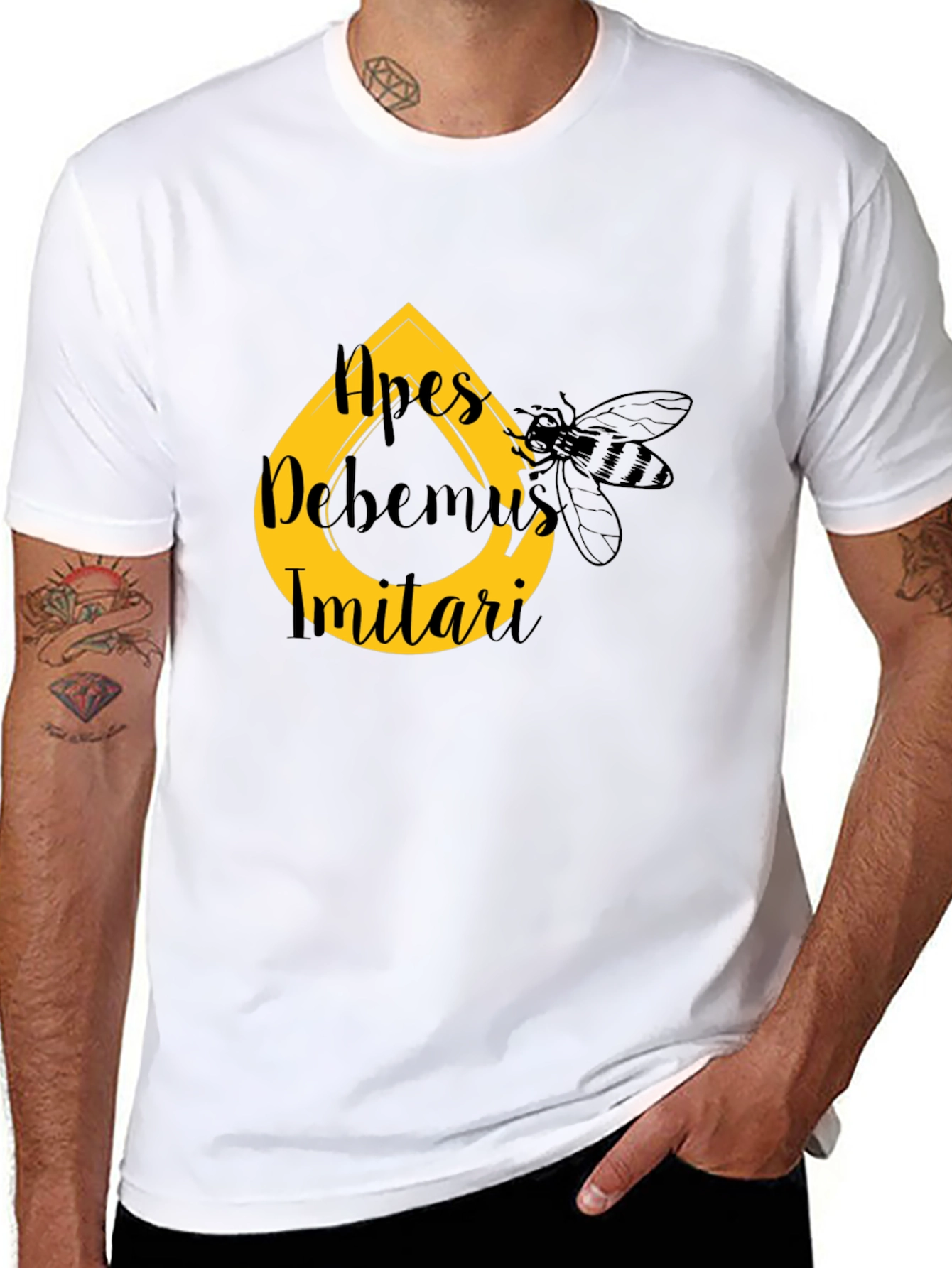 Apes Debemus Imitari Graphic T-Shirt
