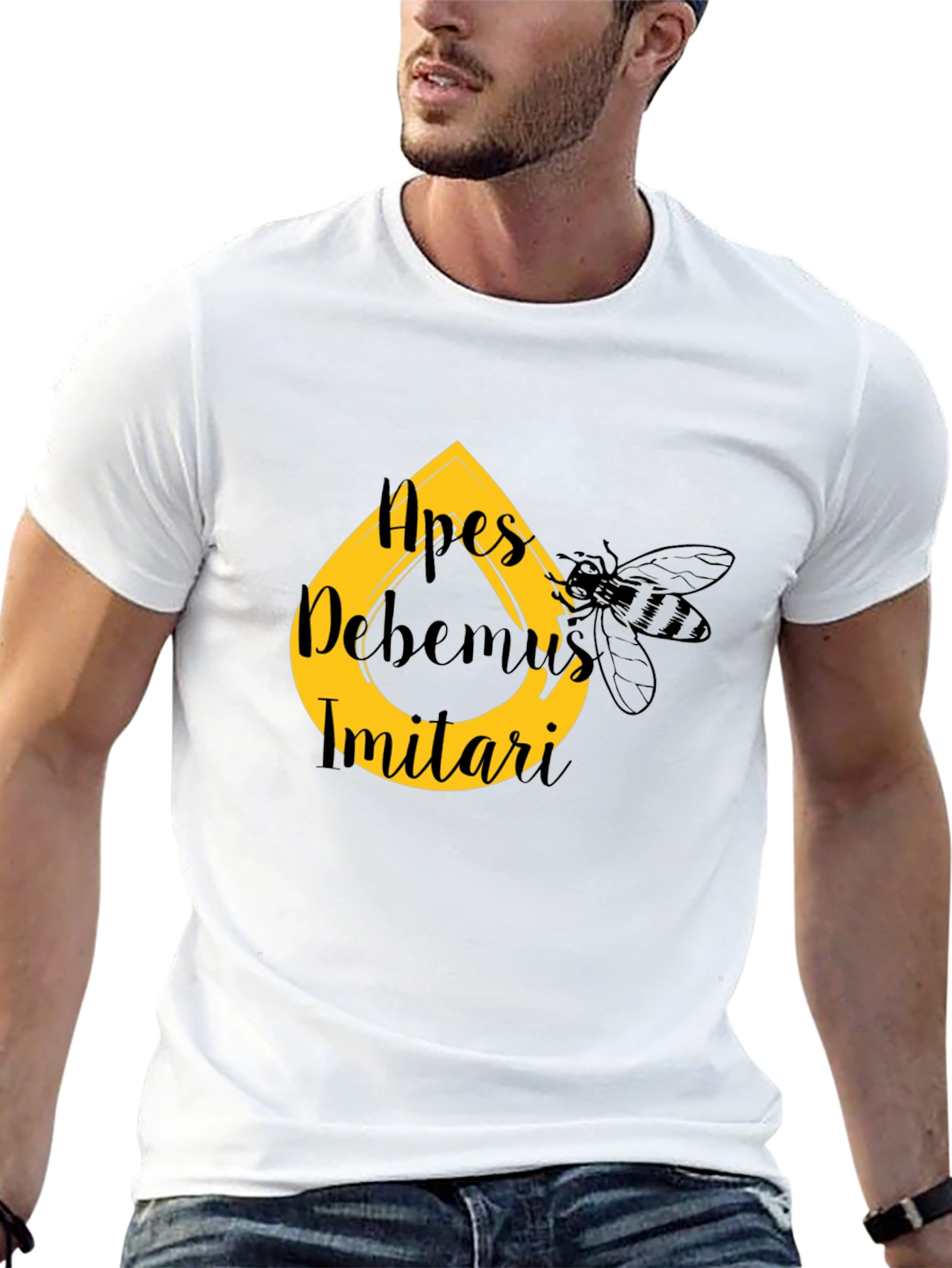 Apes Debemus Imitari Graphic T-Shirt