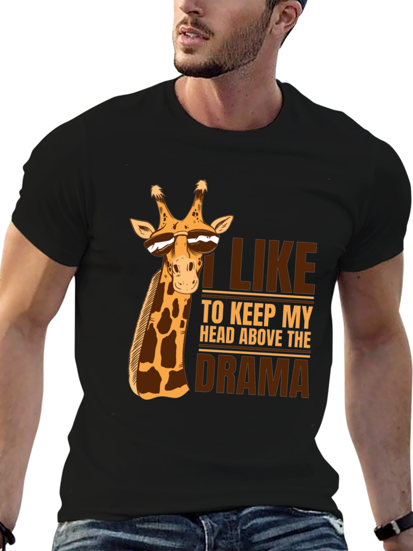 Giraffe Drama T-Shirt