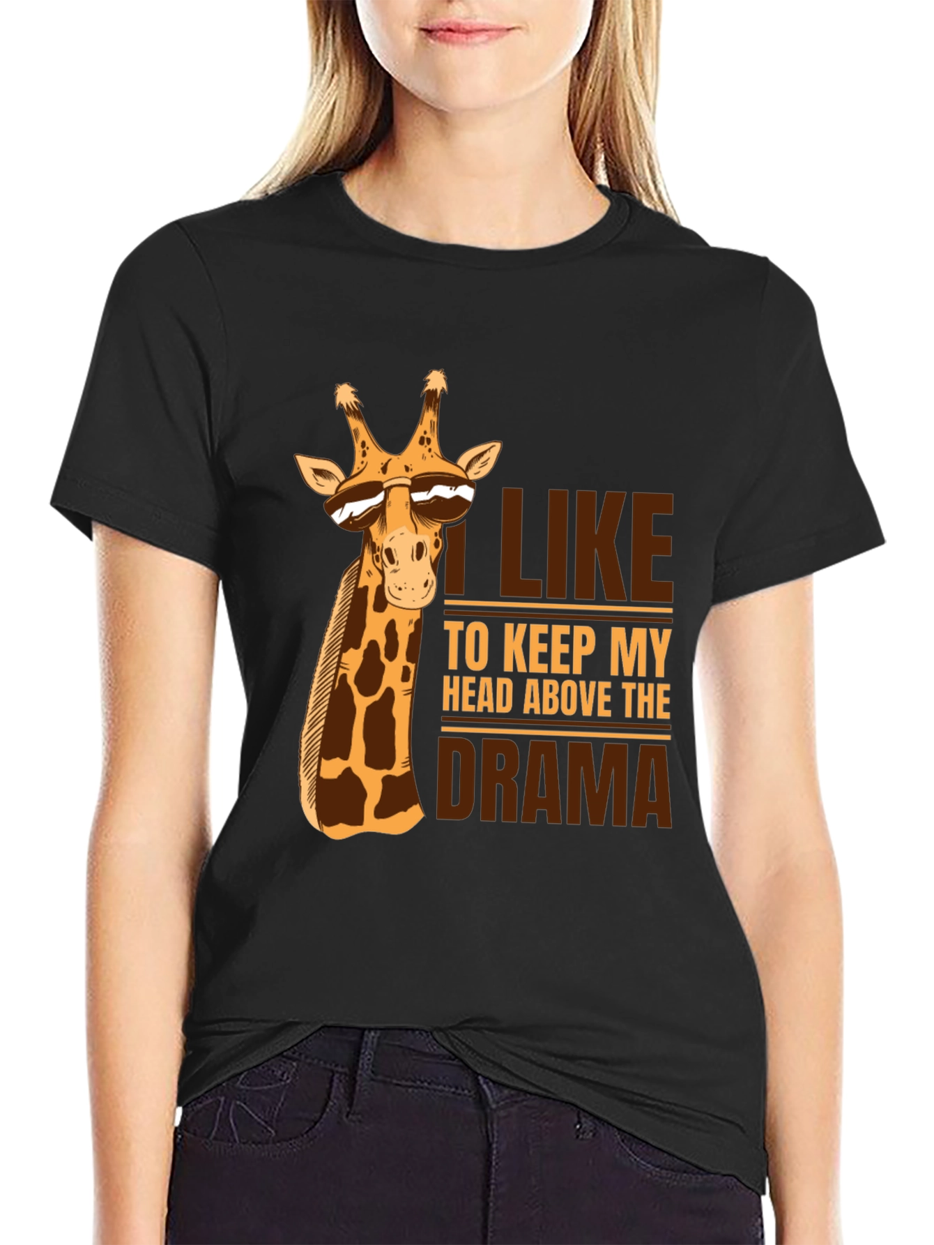 Giraffe Drama T-Shirt