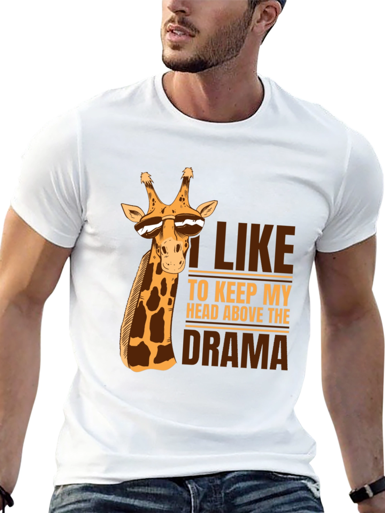 Giraffe Drama T-Shirt