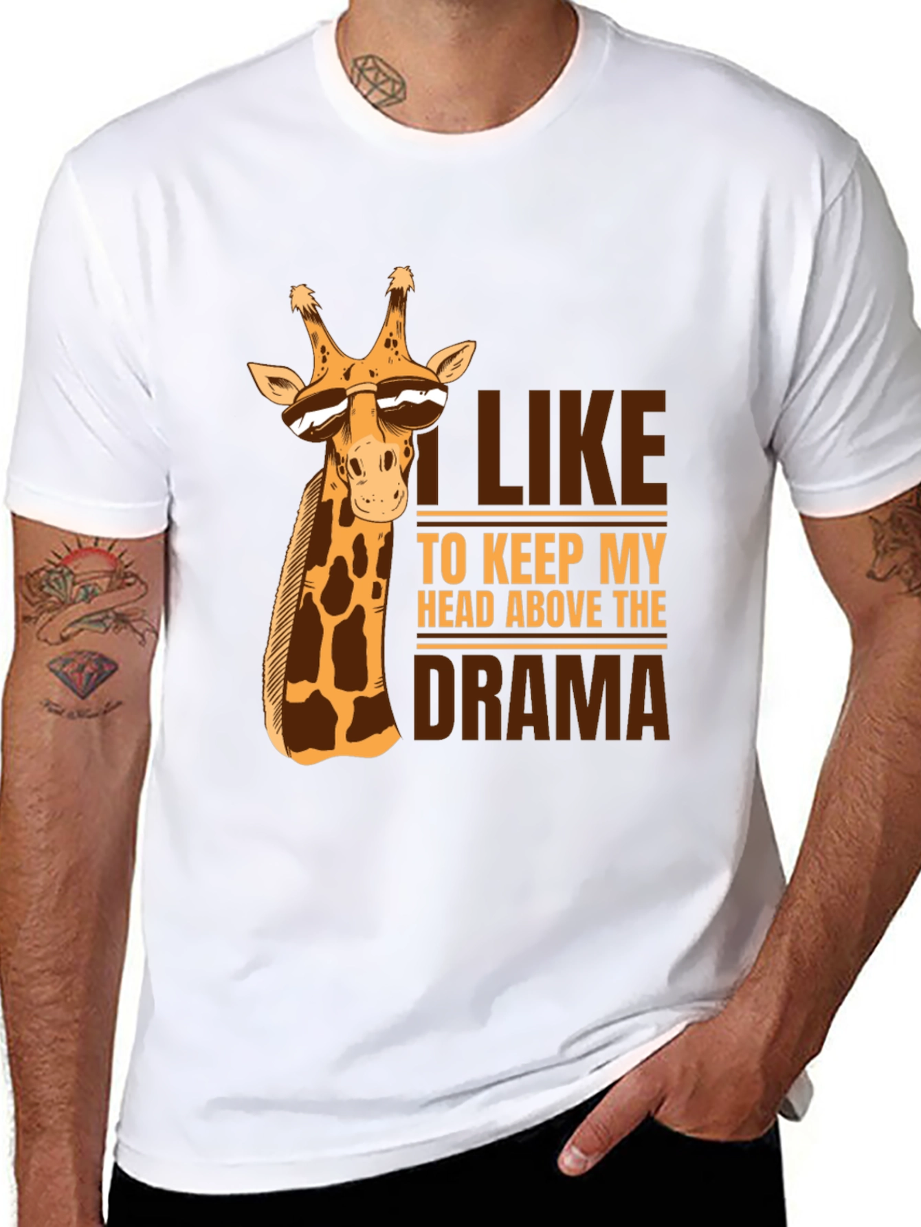 Giraffe Drama T-Shirt