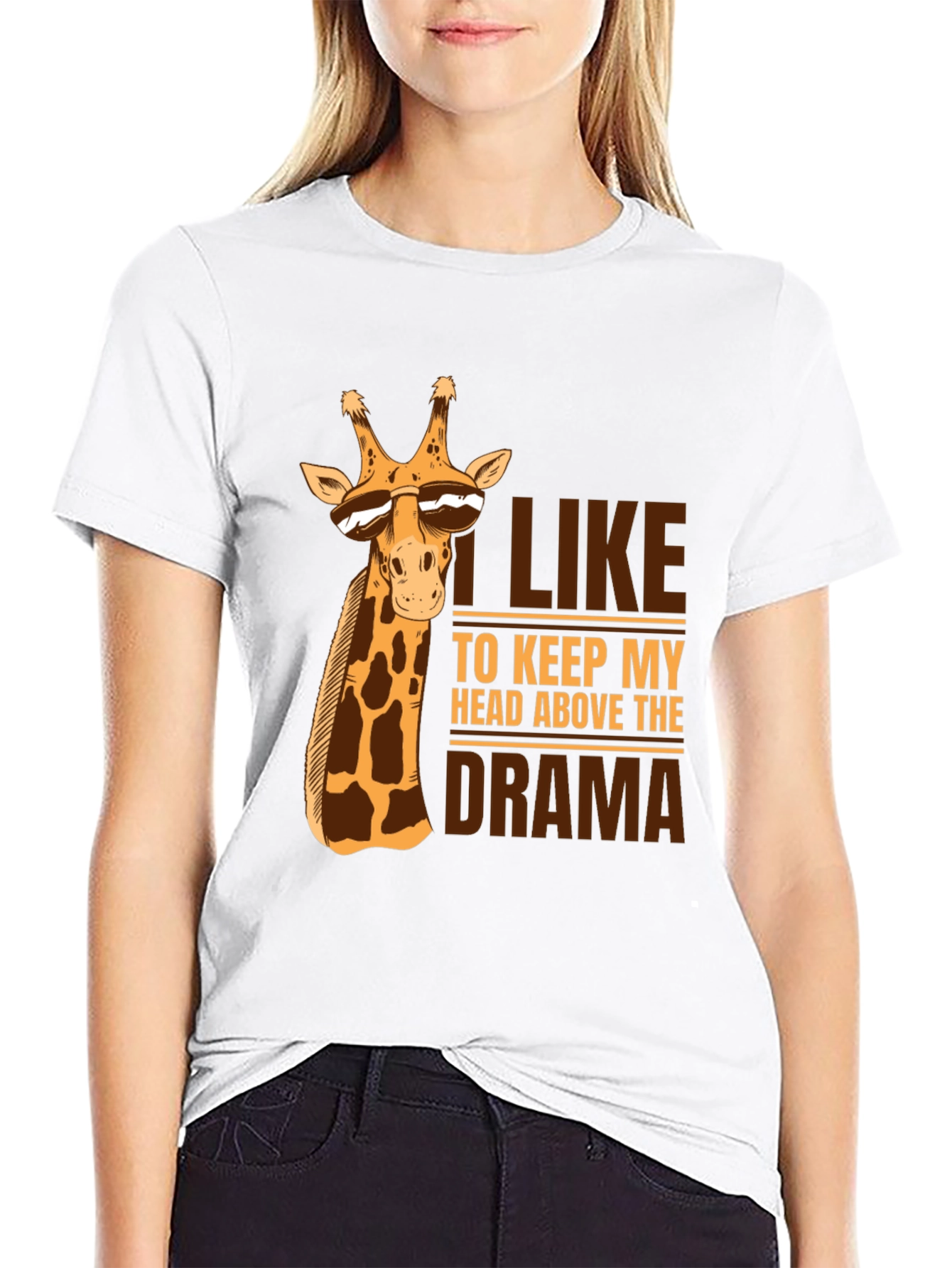 Giraffe Drama T-Shirt