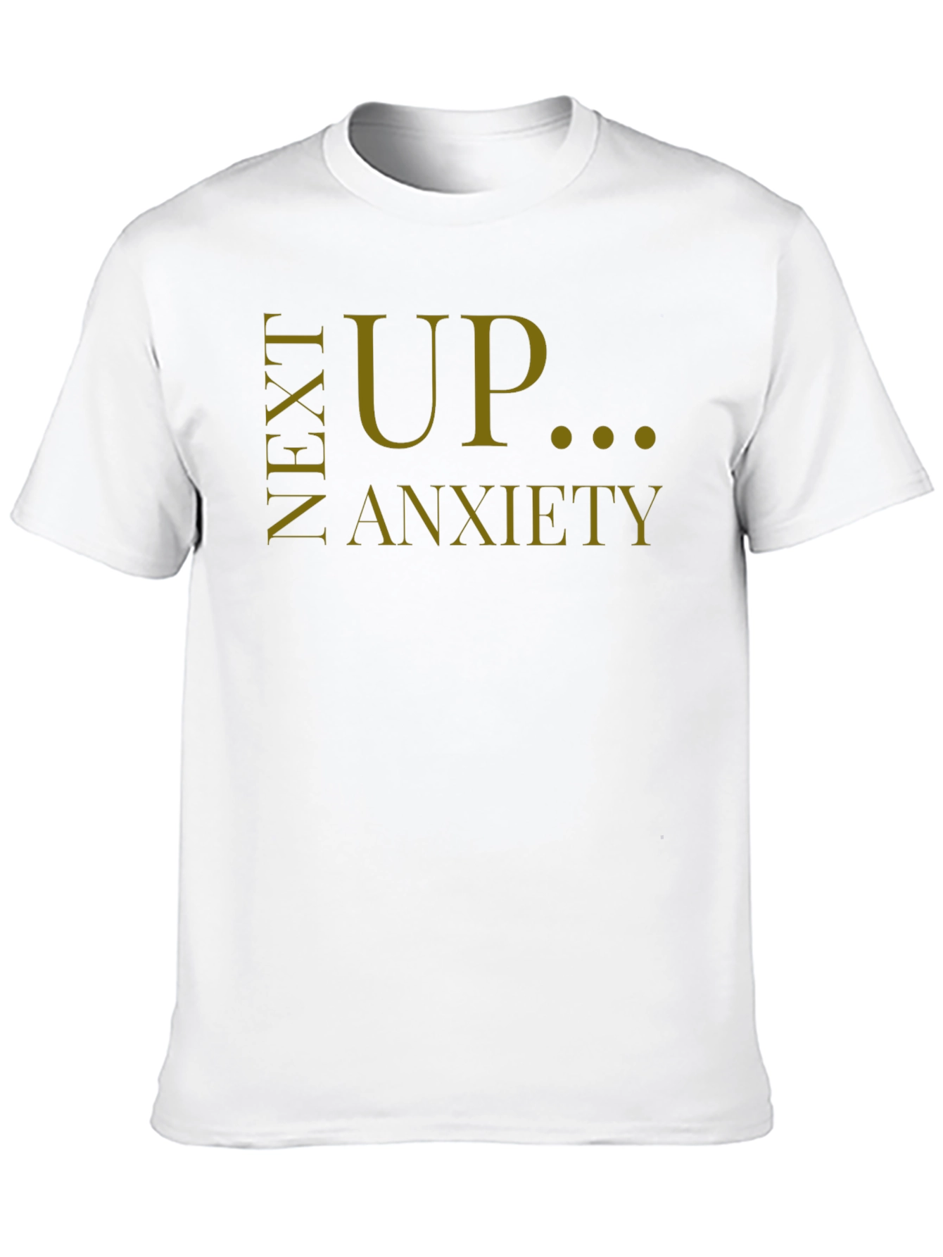 Next Up Anxiety T-Shirt - Black