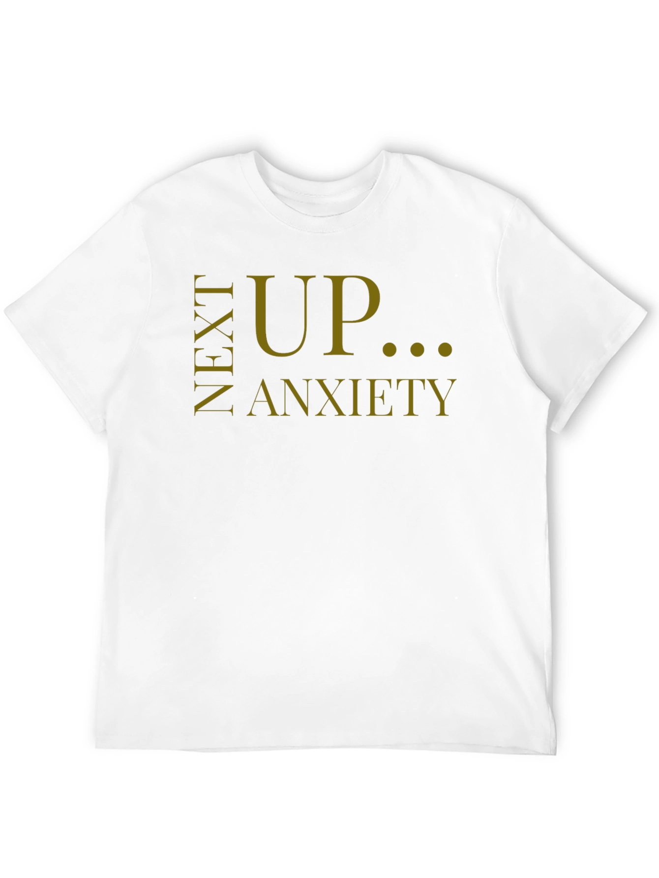Next Up Anxiety T-Shirt - Black