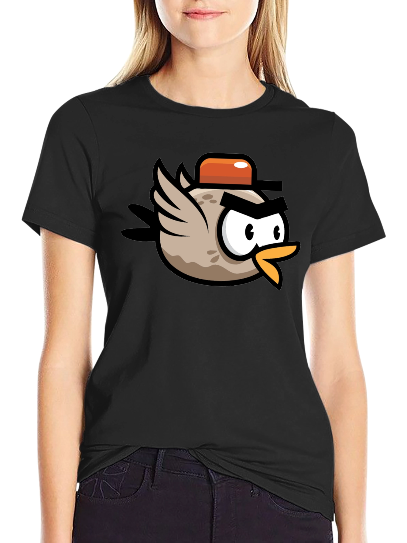 Funny Bird Cartoon T-Shirt