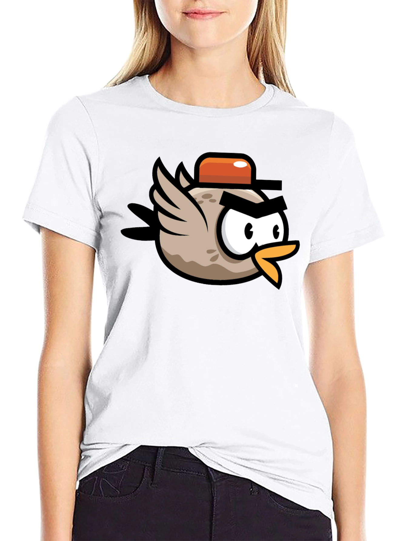 Funny Bird Cartoon T-Shirt