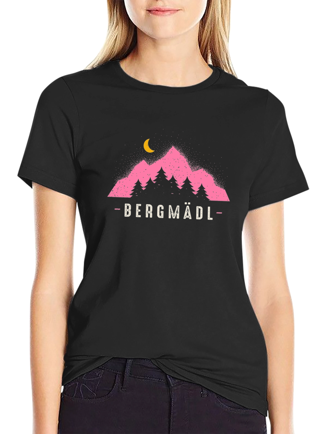 Bergmadl Mountain Graphic T-Shirt