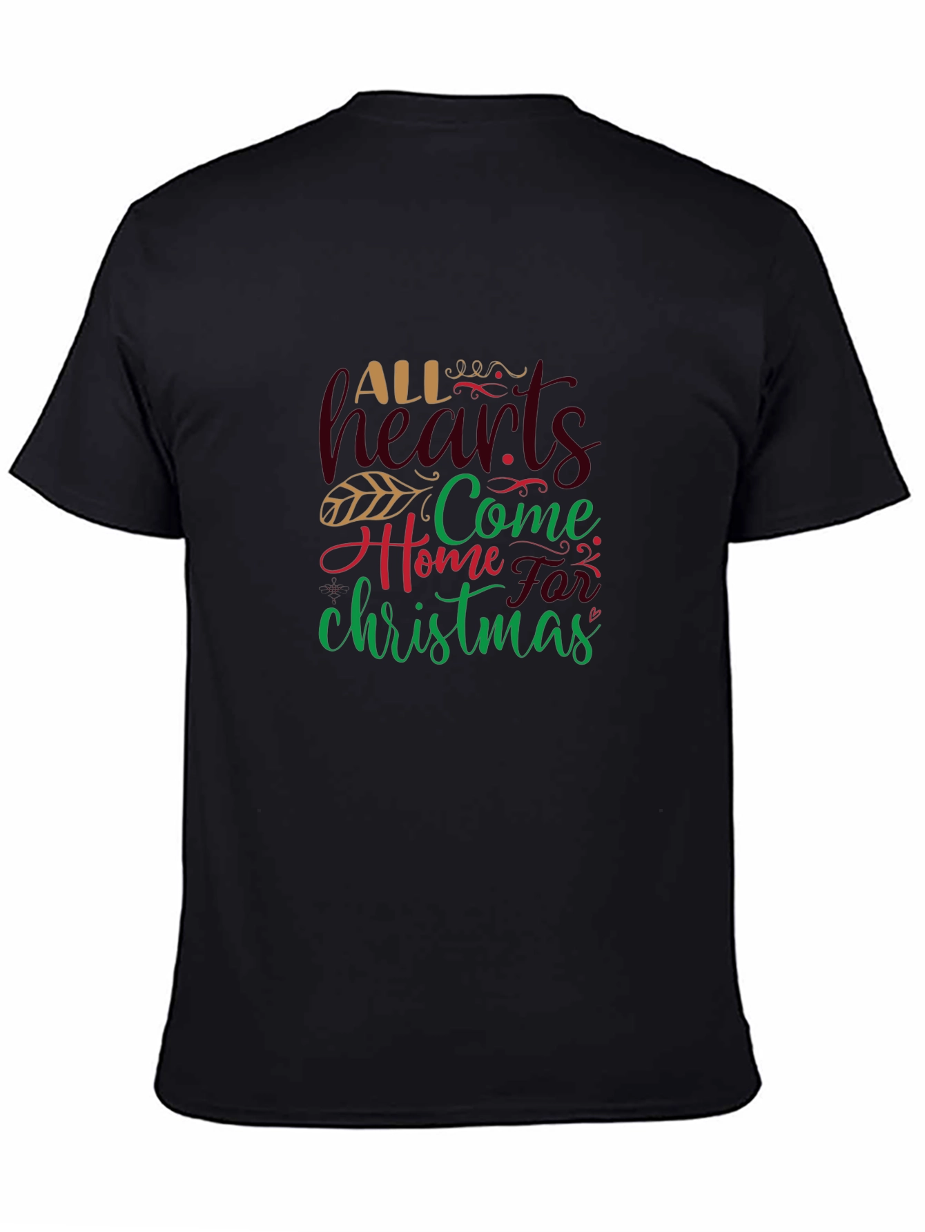 Christmas Graphic Tee - All Hearts Come Home