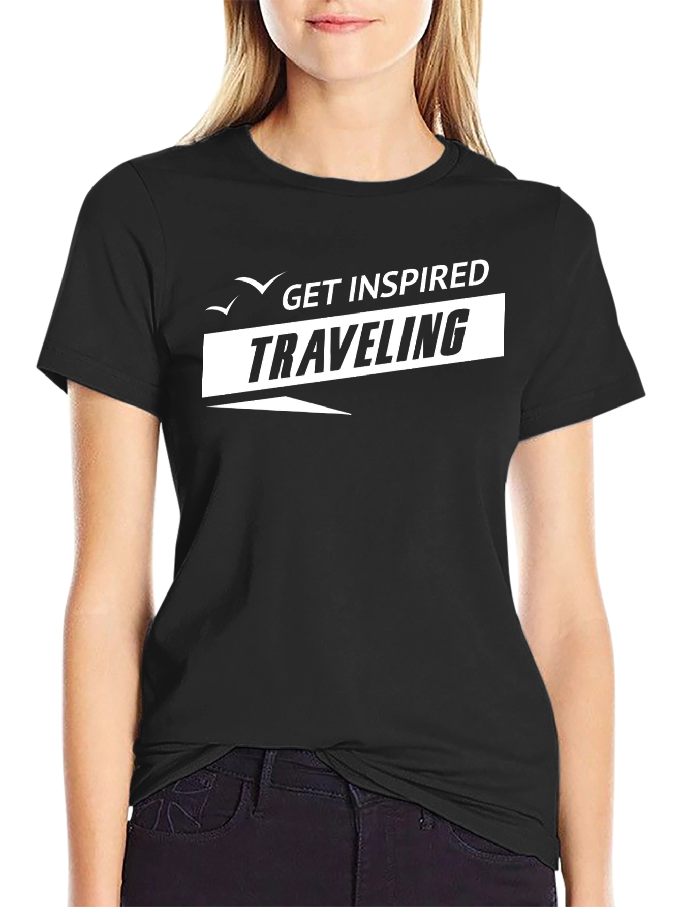 Get Inspired Traveling Graphic T-Shirt