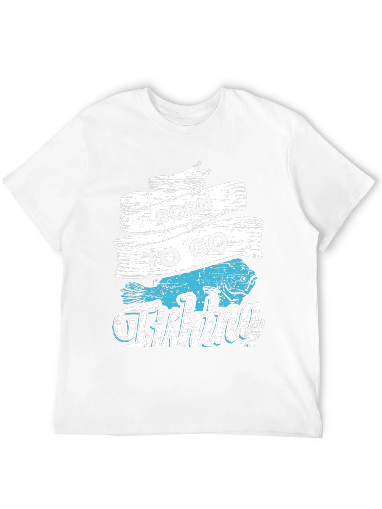 Born to Go Fishing Graphic T-Shirt