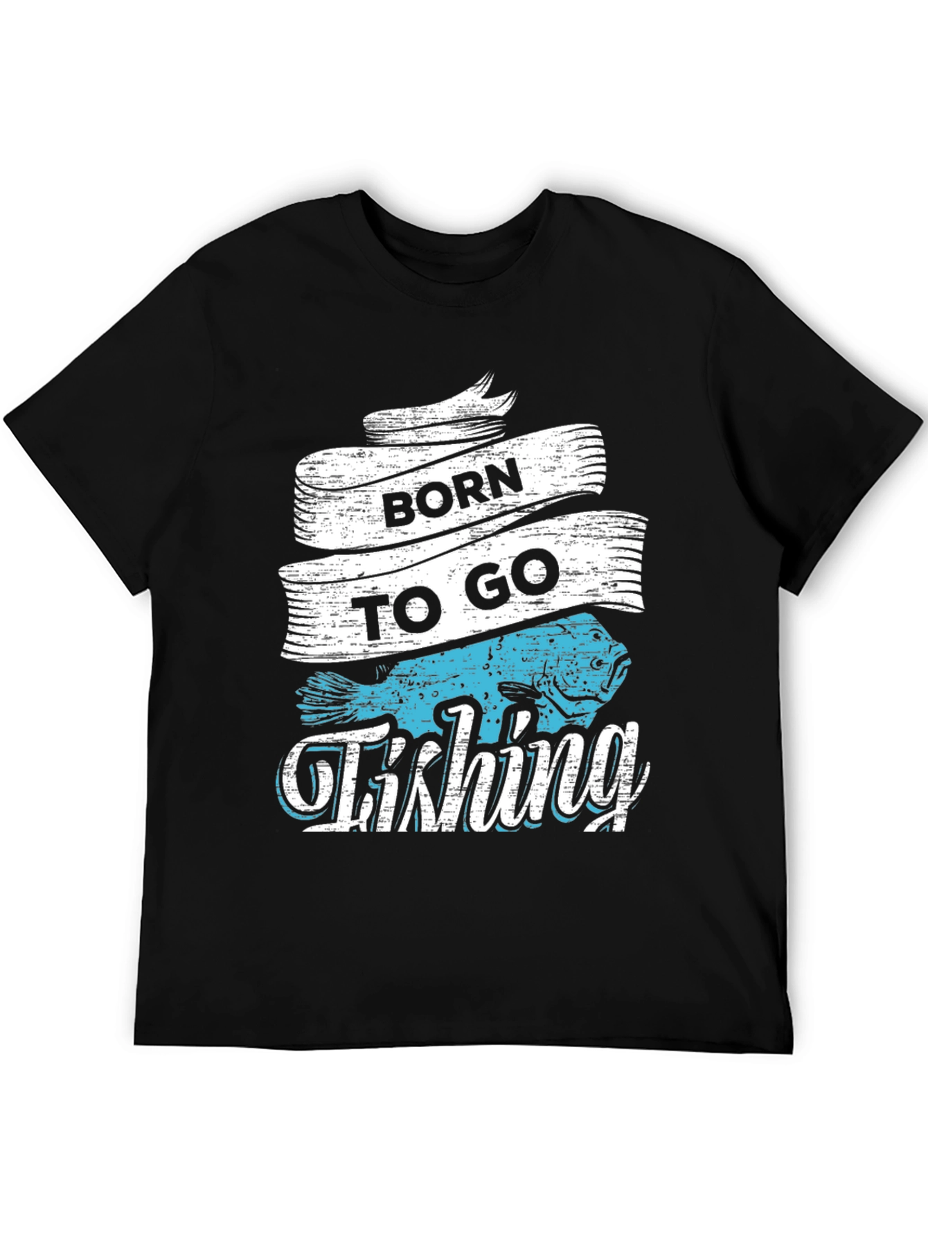 Born to Go Fishing Graphic T-Shirt