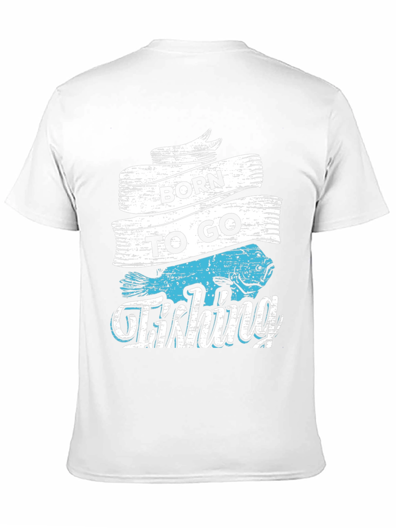 Born to Go Fishing Graphic T-Shirt
