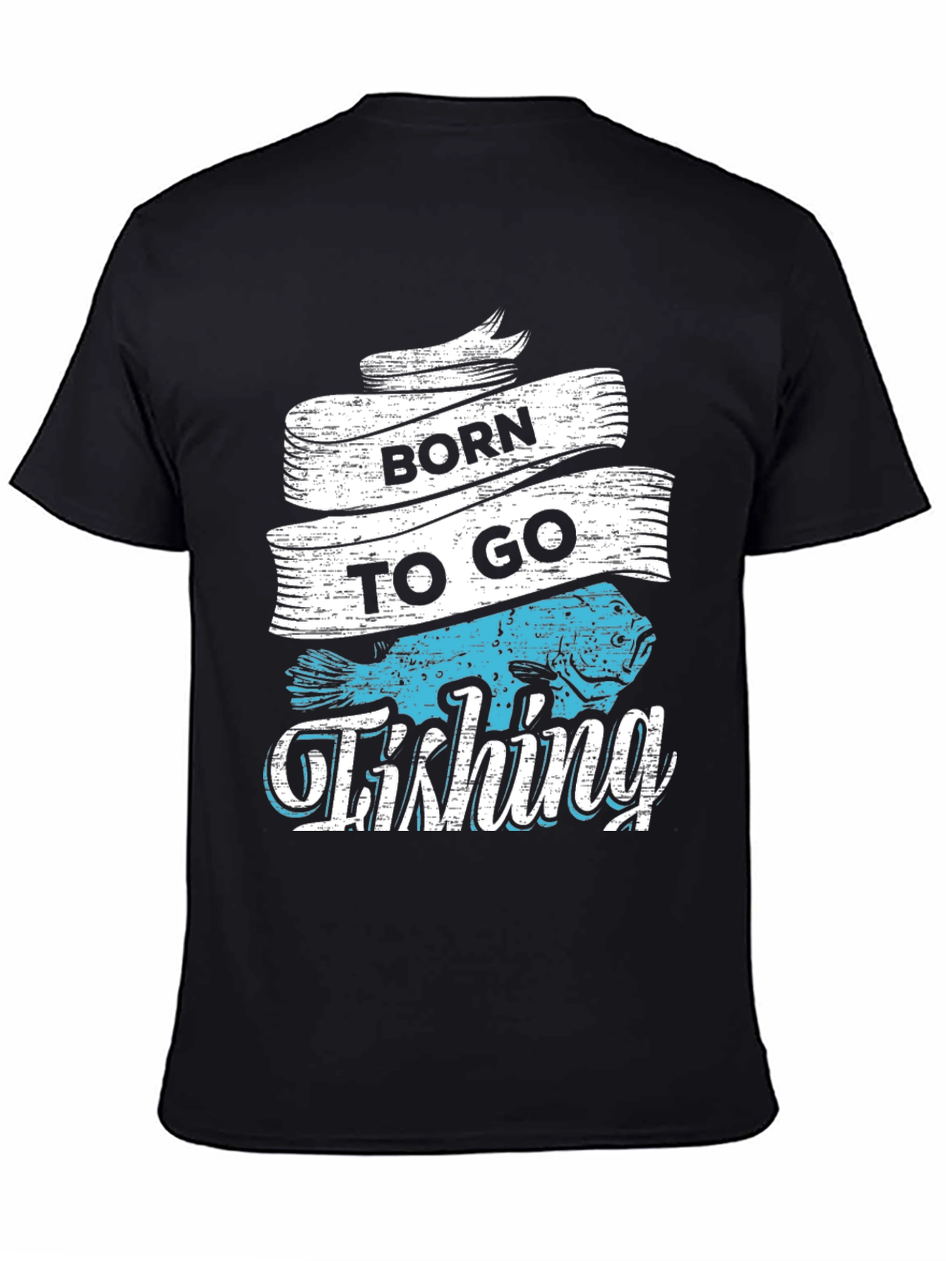 Born to Go Fishing Graphic T-Shirt