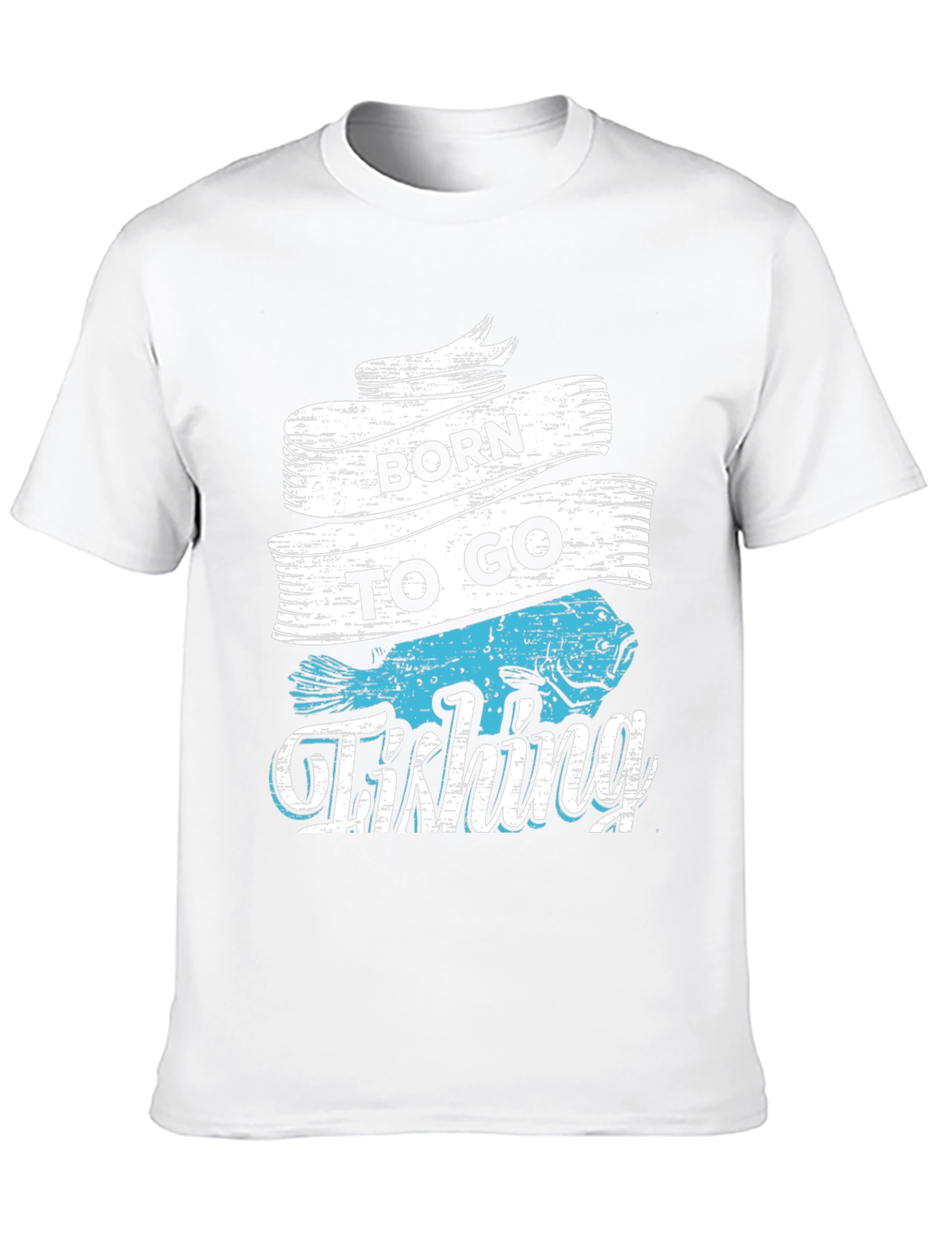Born to Go Fishing Graphic T-Shirt
