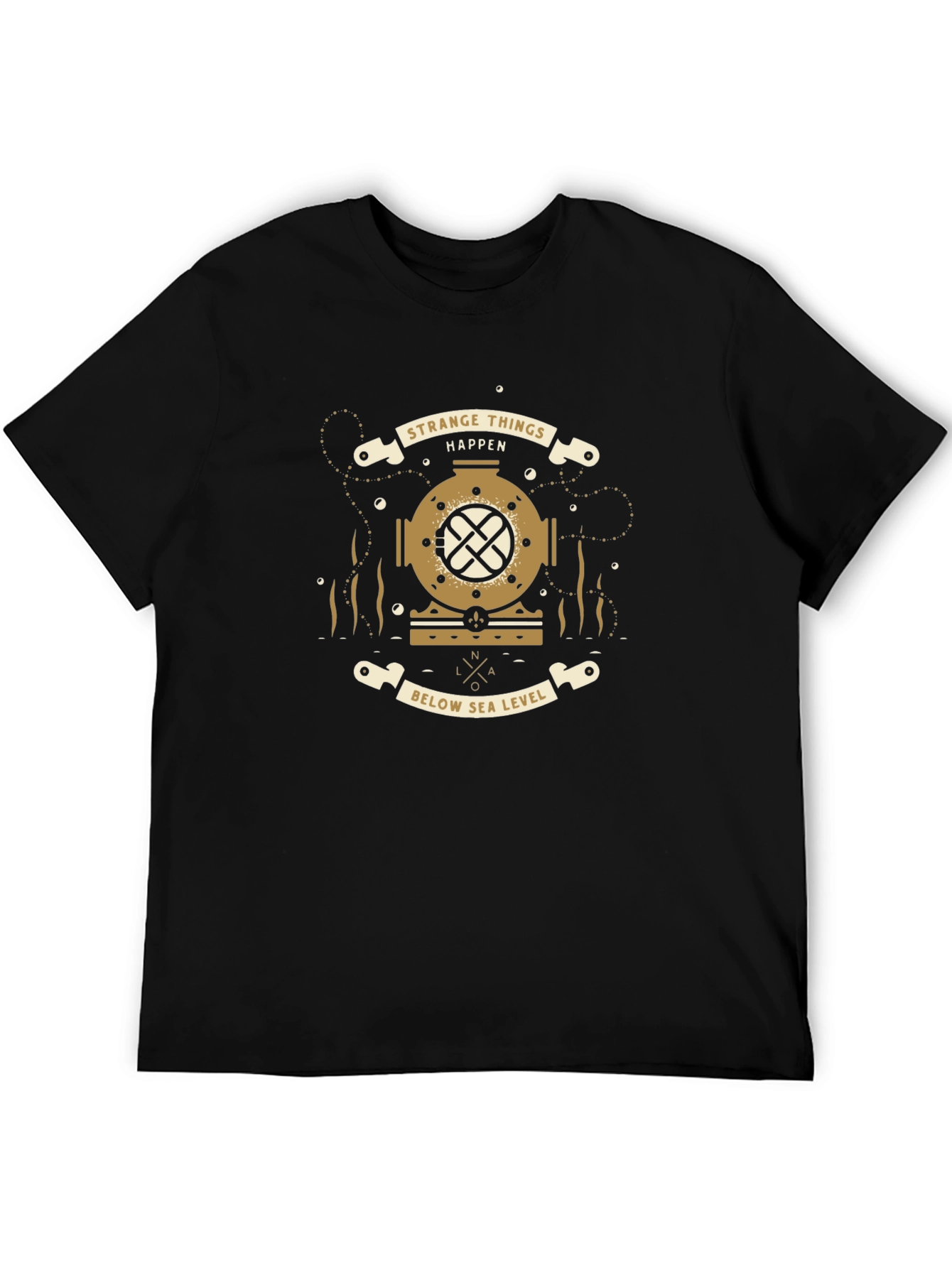 Strange Things Happen Below Sea Level T-Shirt