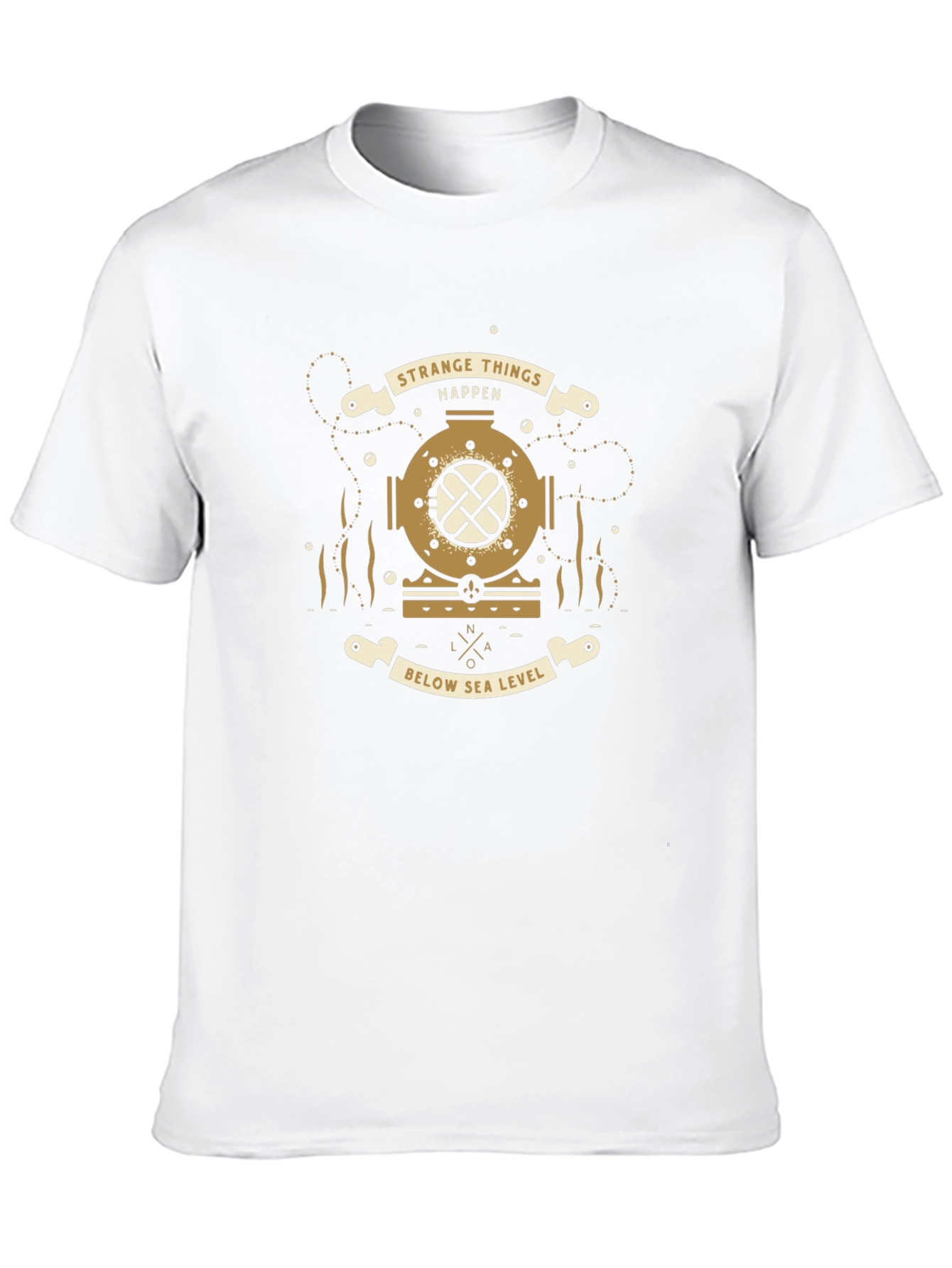 Strange Things Happen Below Sea Level T-Shirt