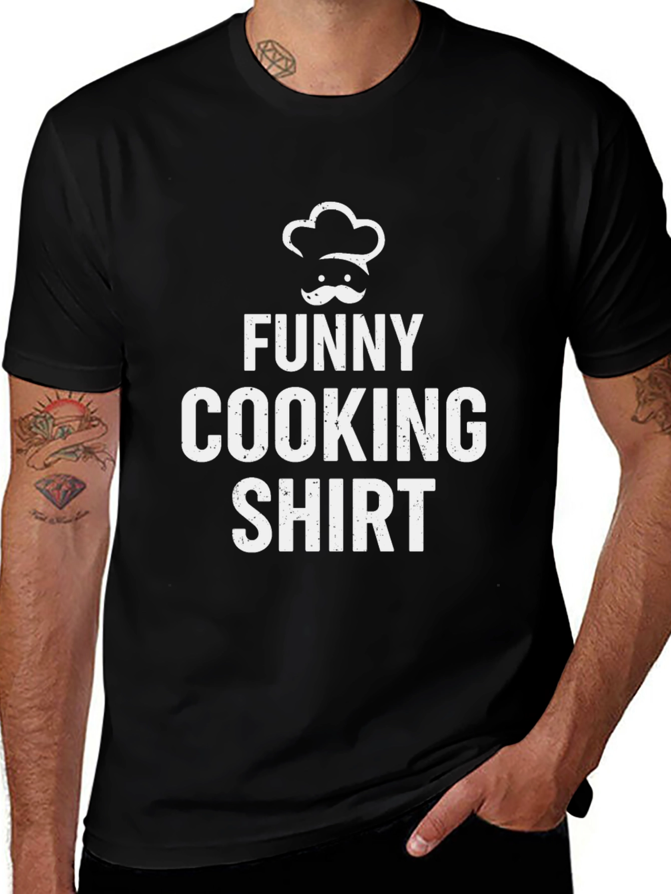 Funny Cooking Shirt - Chef Hat T-Shirt
