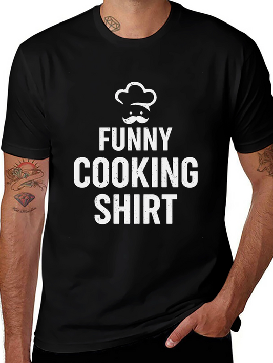 Funny Cooking Shirt - Chef Hat T-Shirt