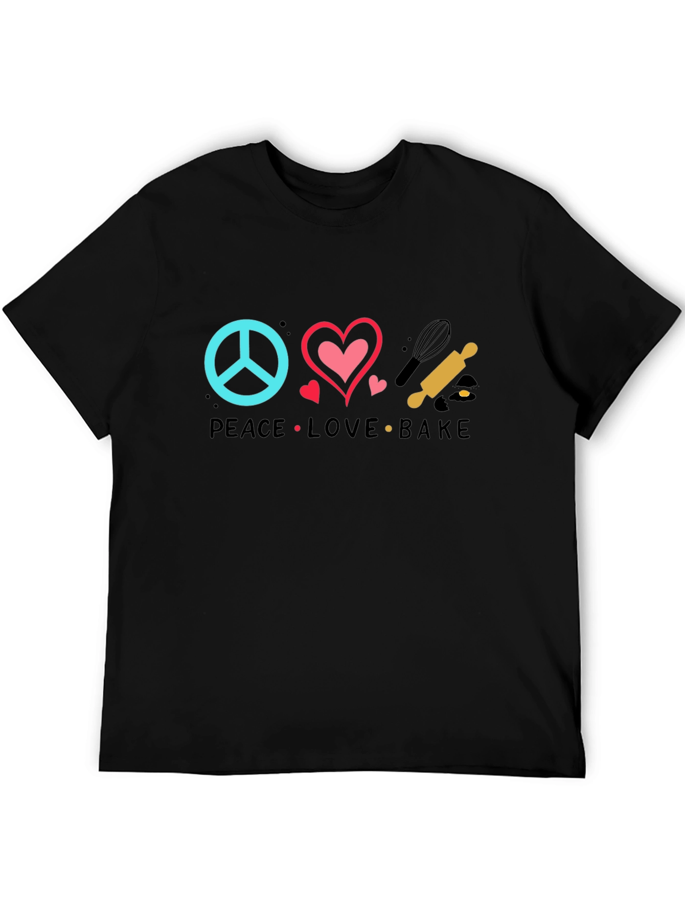 Peace Love Bake T-Shirt
