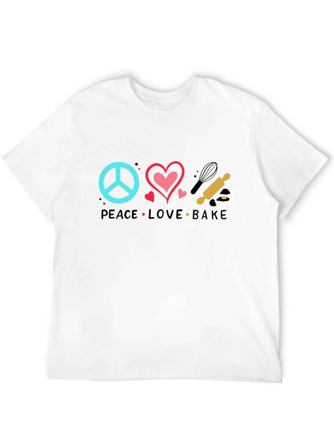 Peace Love Bake T-Shirt