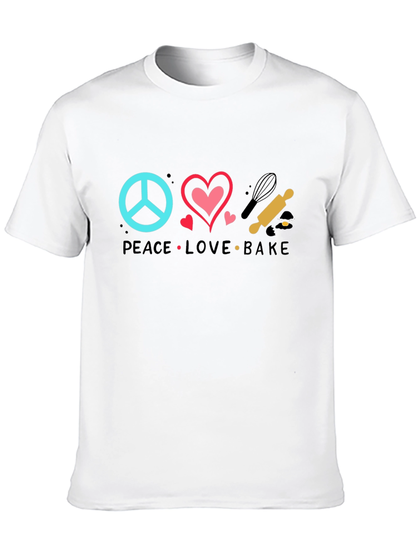 Peace Love Bake T-Shirt