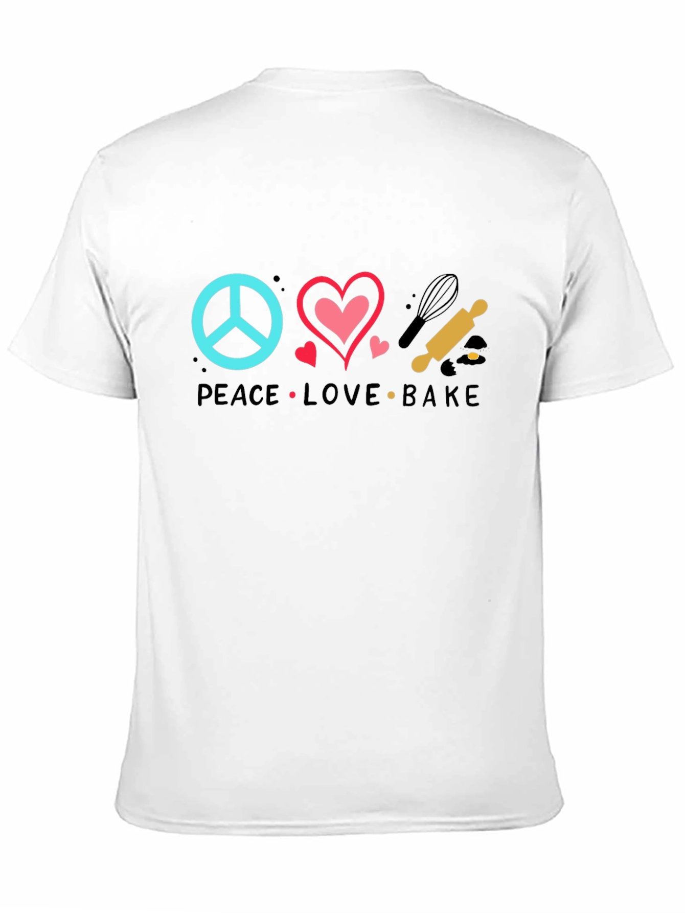 Peace Love Bake T-Shirt