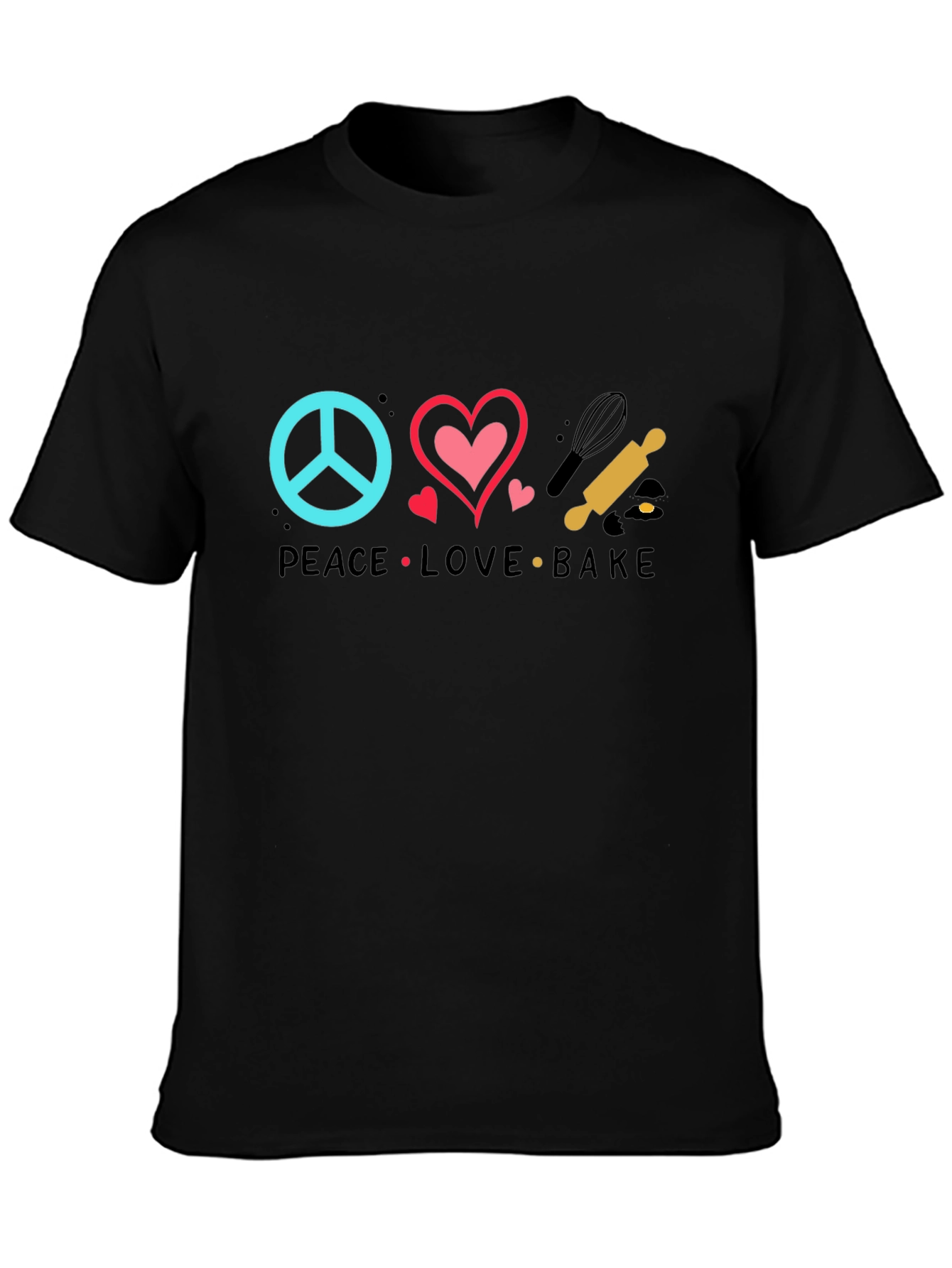 Peace Love Bake T-Shirt