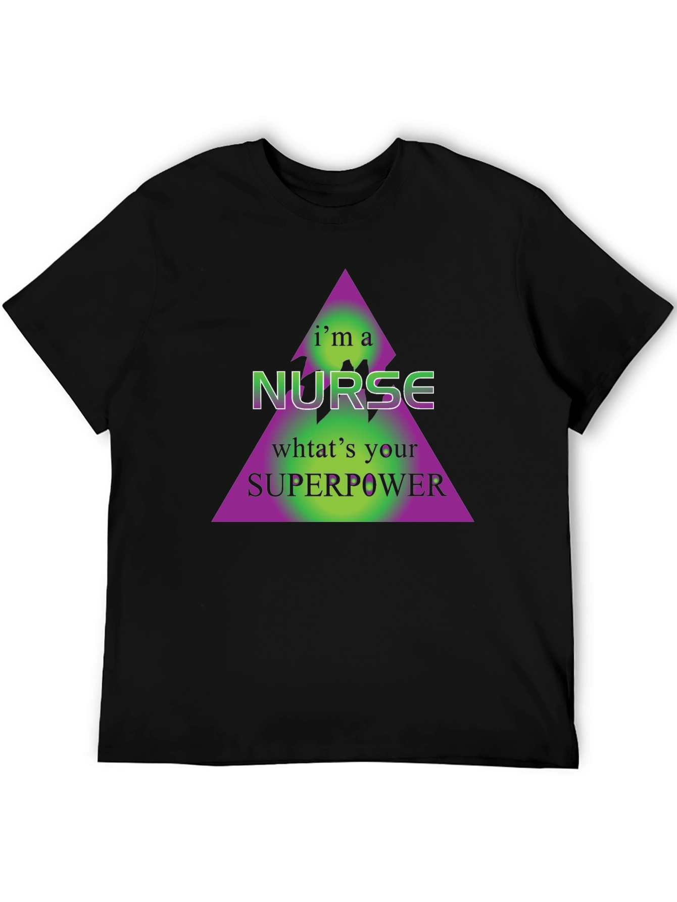 Nurse Superpower Graphic Tee