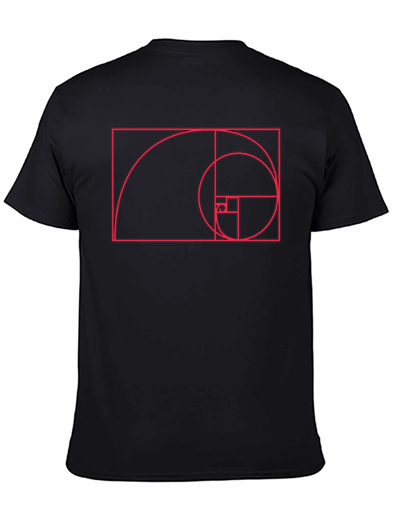 Fibonacci Sequence Graphic Tee - Stylish Math Design