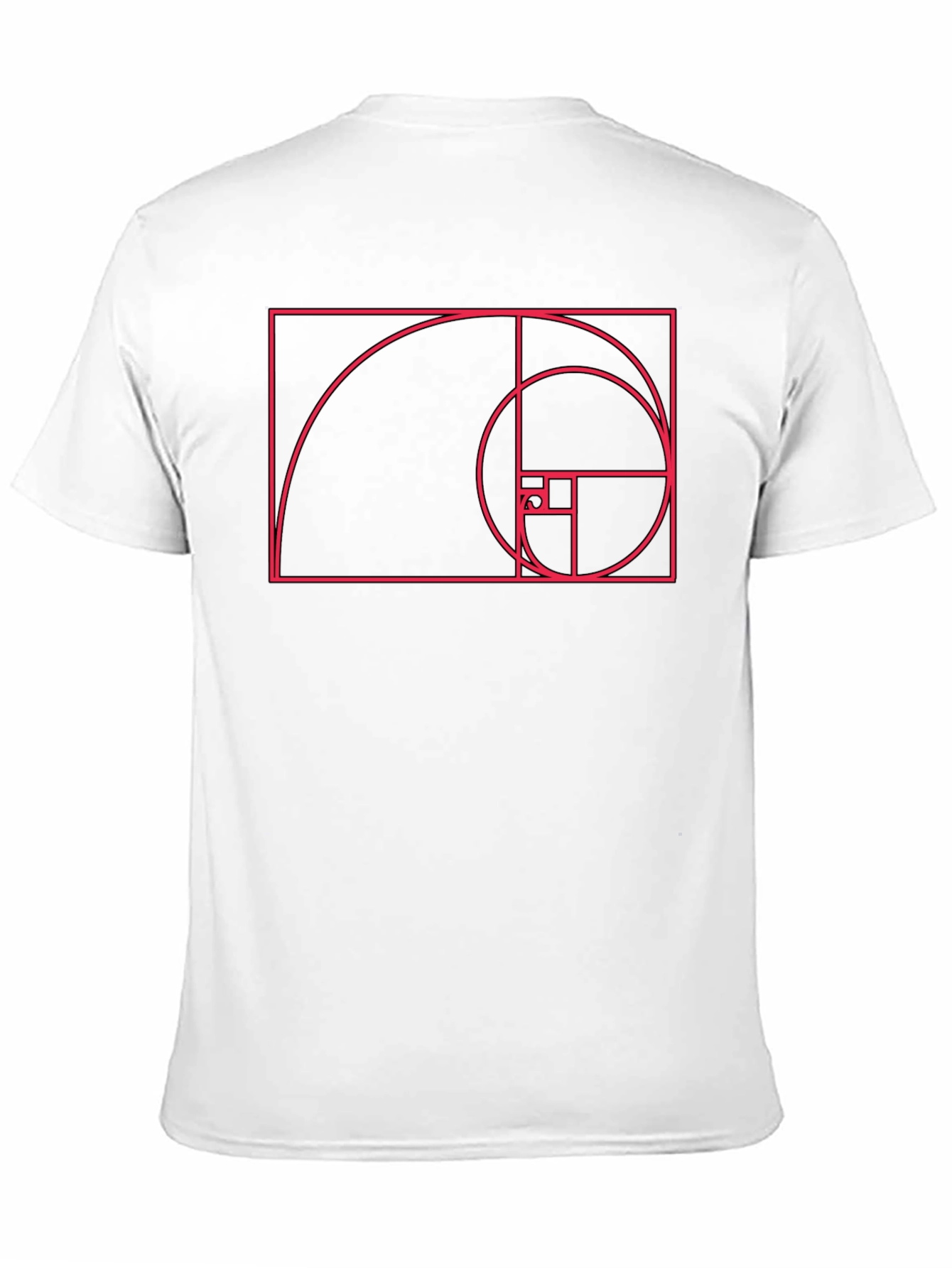 Fibonacci Sequence Graphic Tee - Stylish Math Design