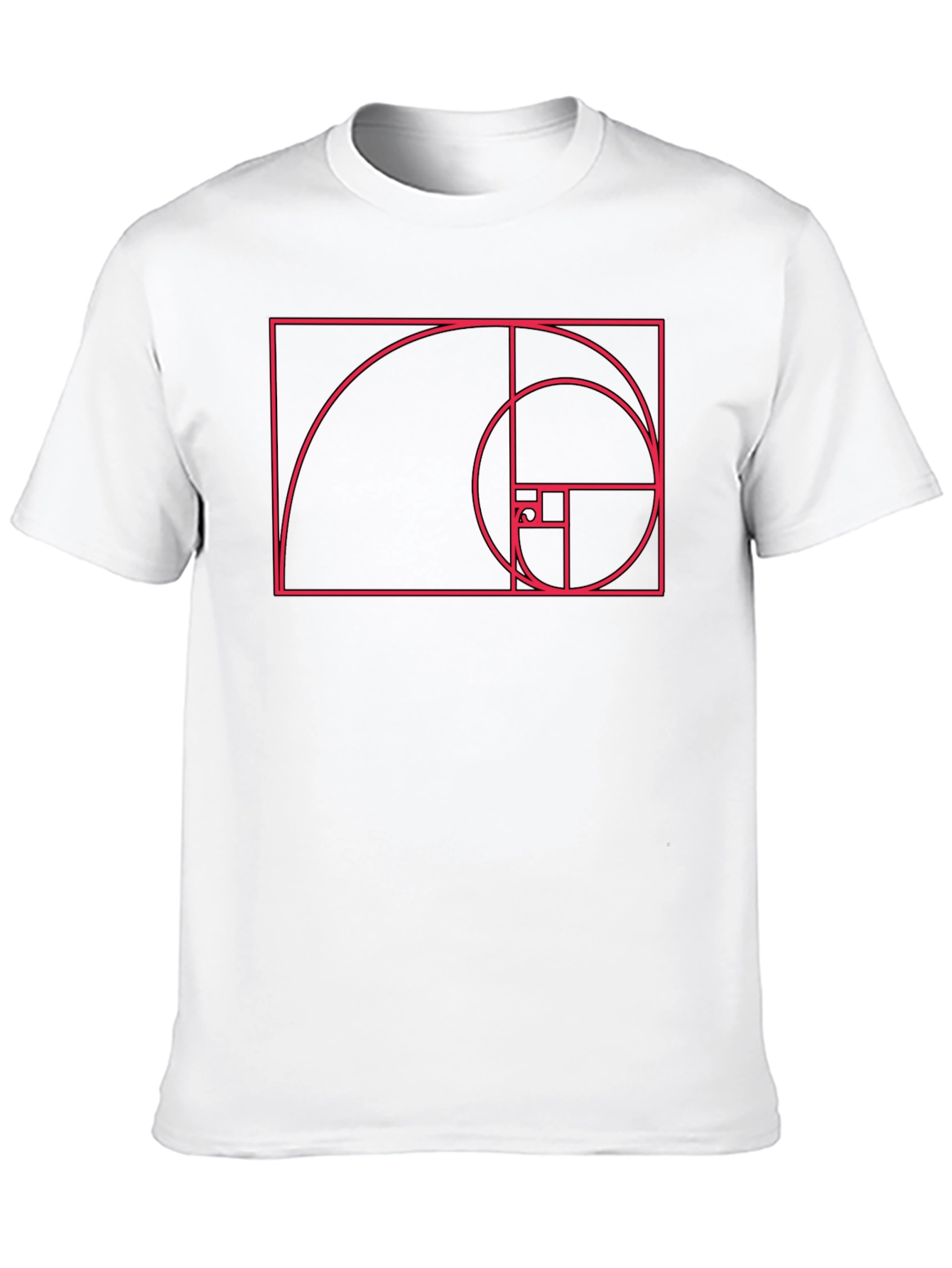 Fibonacci Sequence Graphic Tee - Stylish Math Design