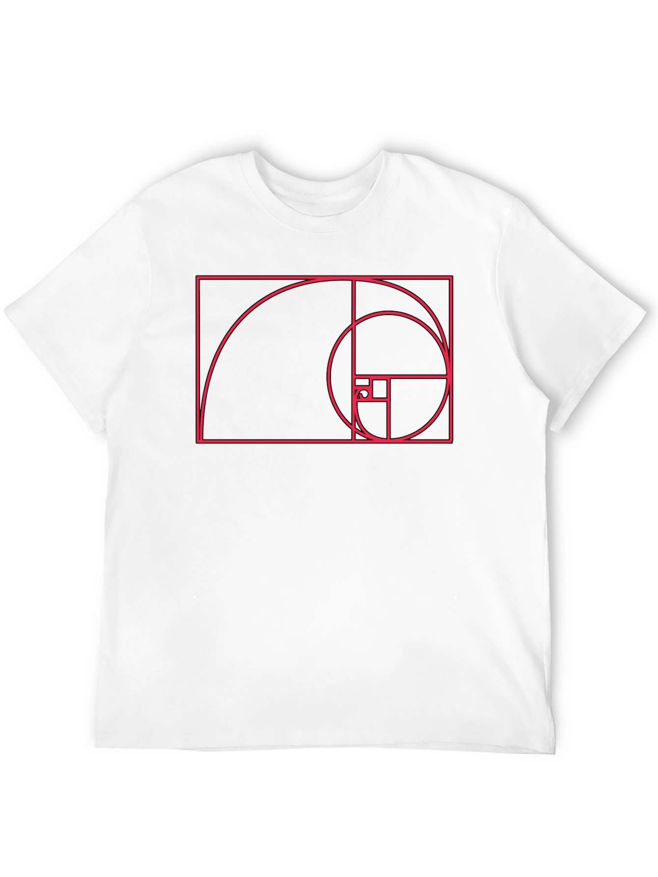 Fibonacci Sequence Graphic Tee - Stylish Math Design