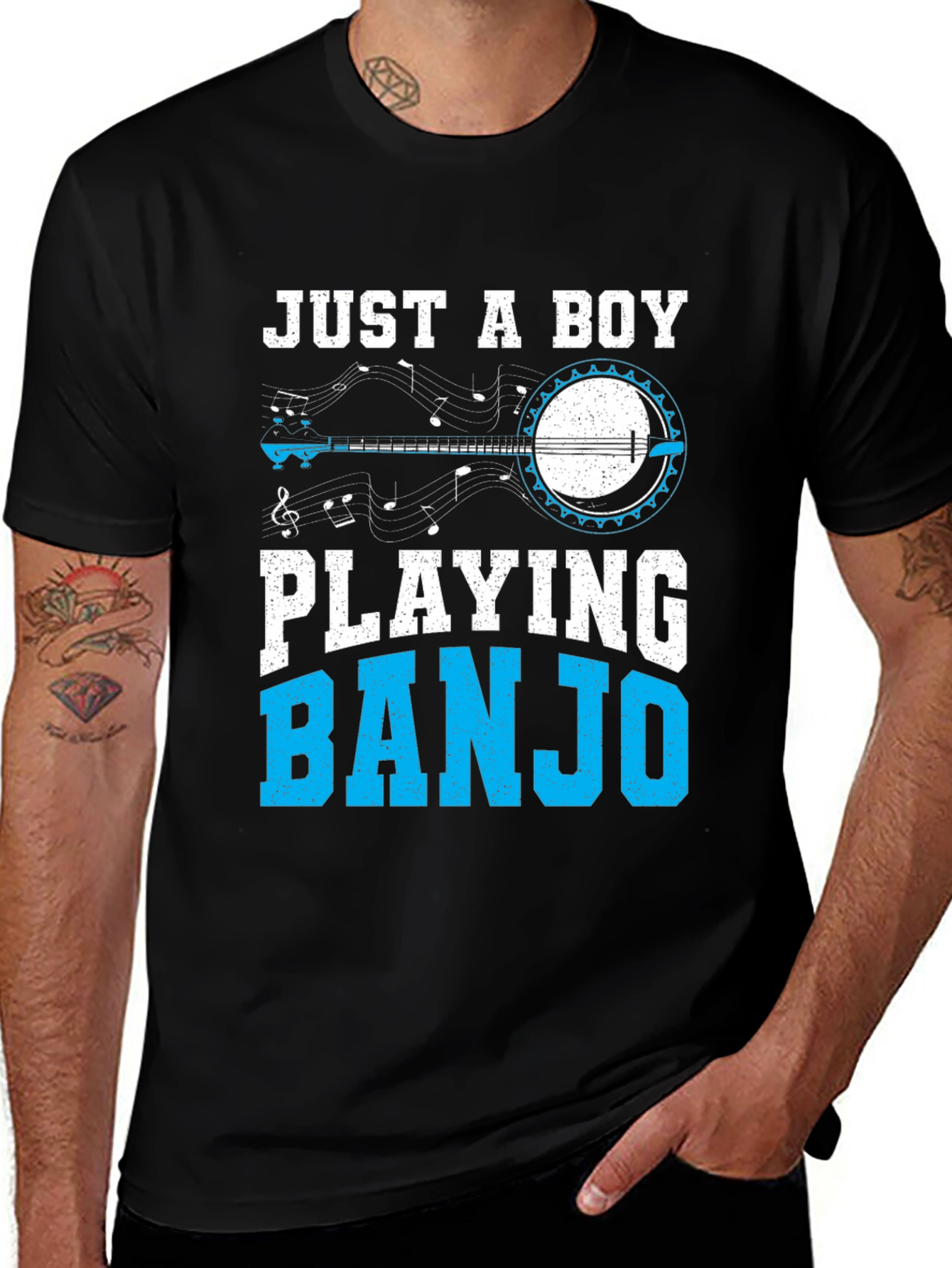 Just a Boy Playing Banjo T-Shirt