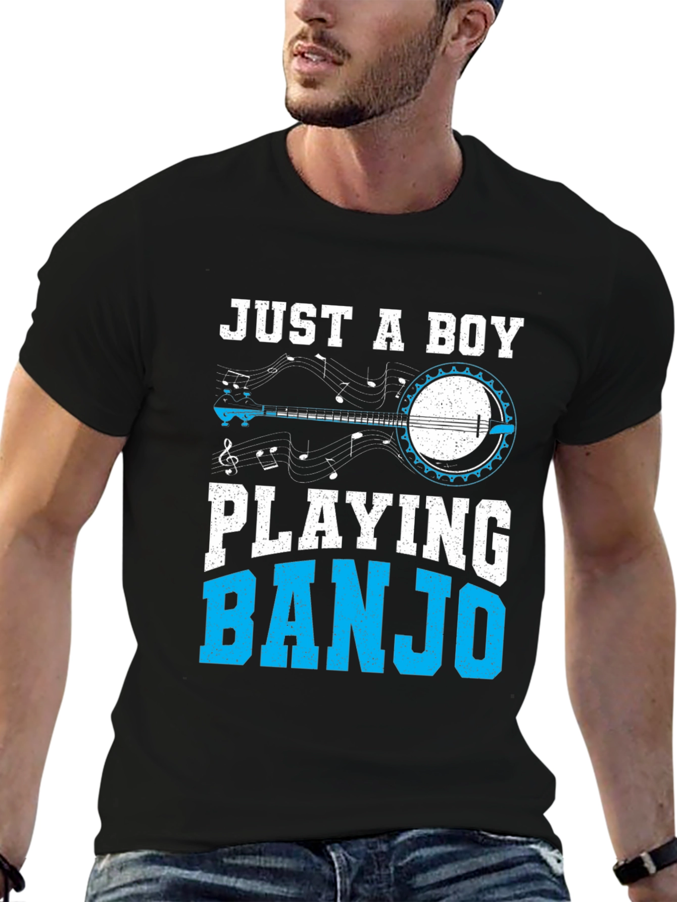 Just a Boy Playing Banjo T-Shirt