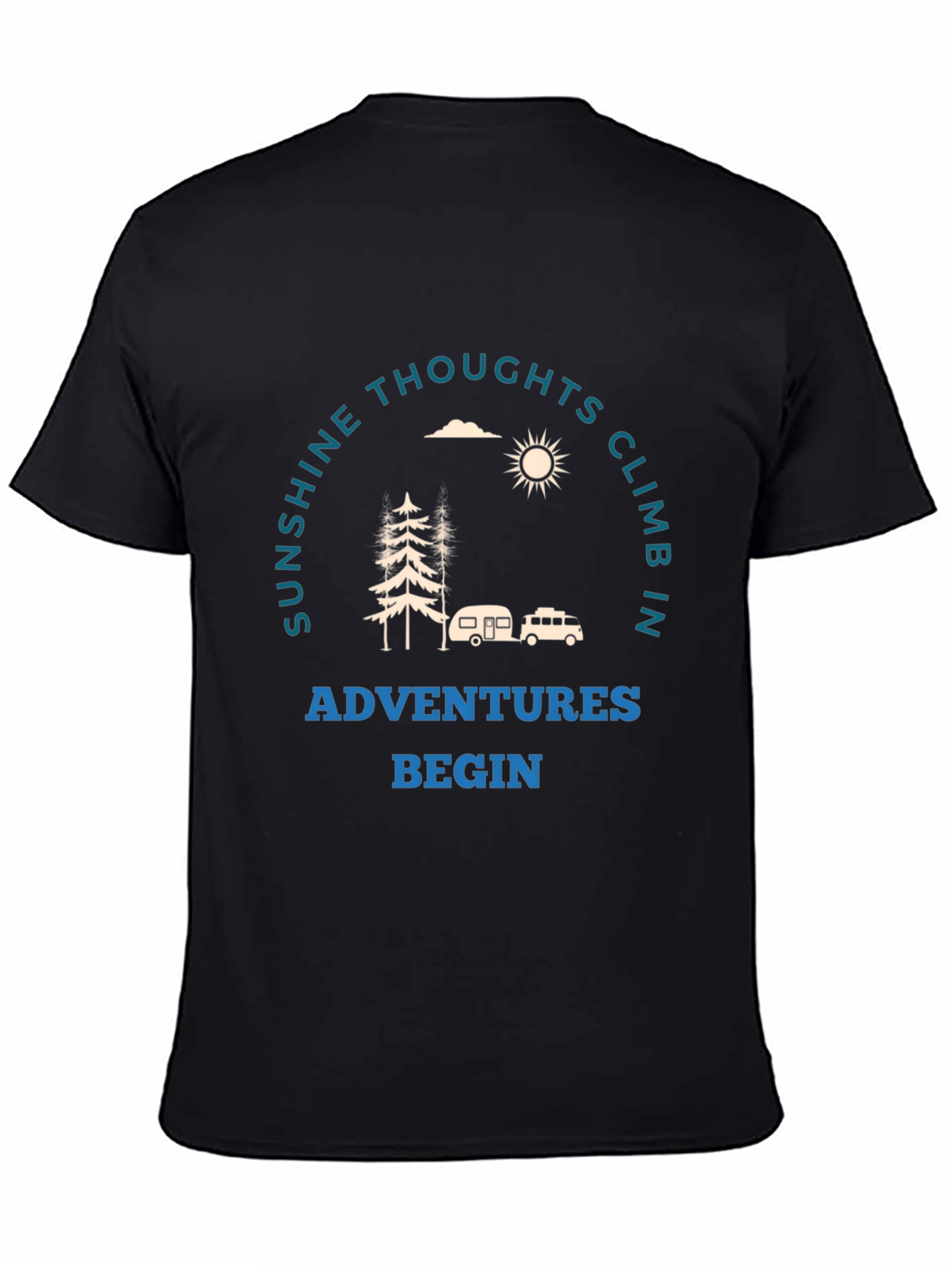 Adventure Begins Graphic T-Shirt