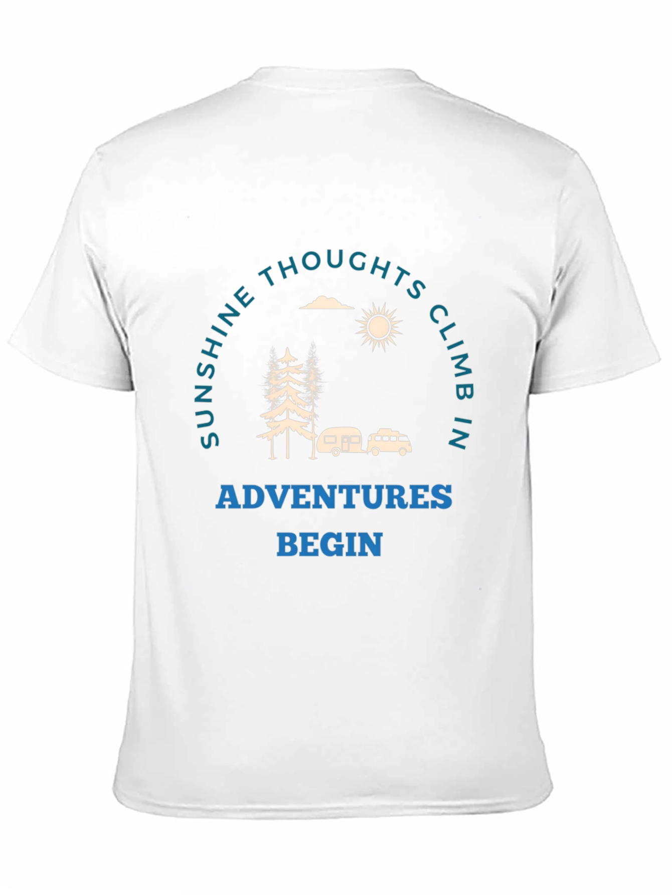 Adventure Begins Graphic T-Shirt
