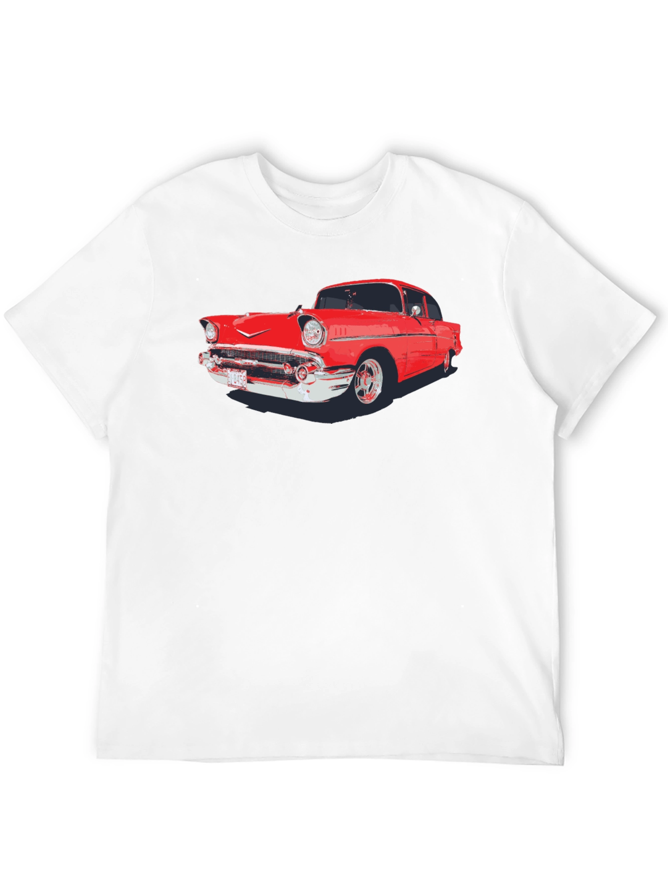 Classic Car Graphic T-Shirt - Retro Style