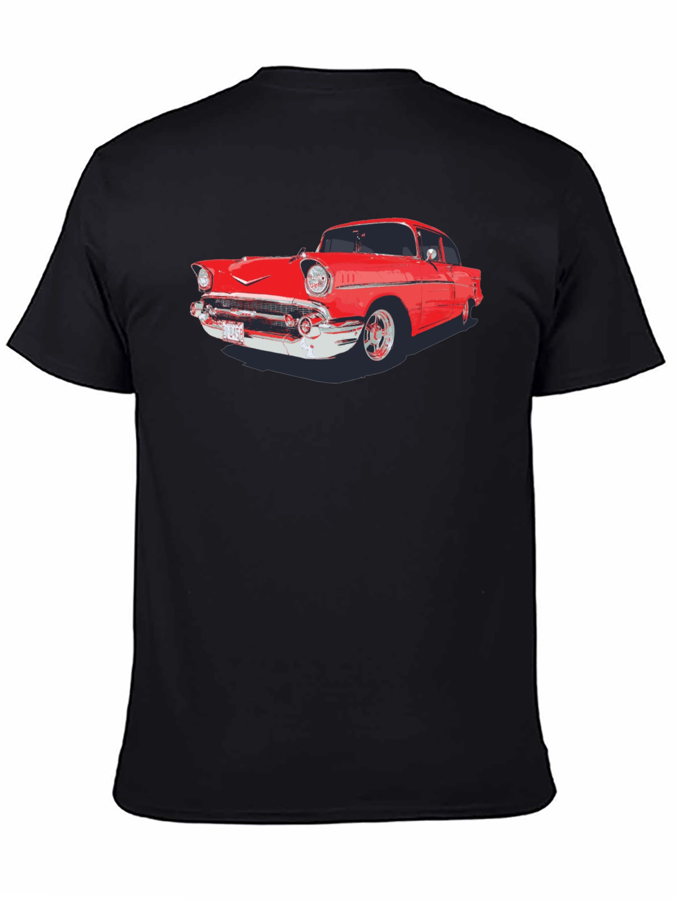 Classic Car Graphic T-Shirt - Retro Style