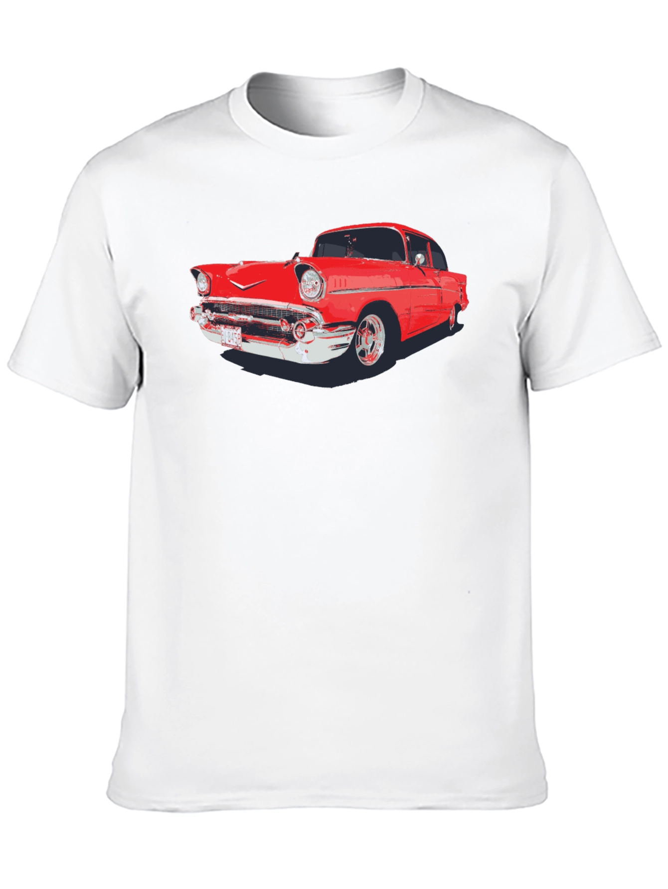 Classic Car Graphic T-Shirt - Retro Style