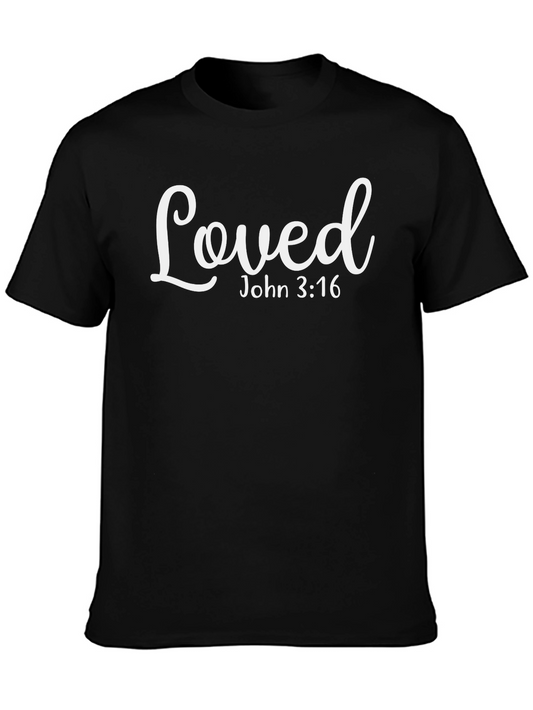 Loved John 3:16 Christian T-Shirt