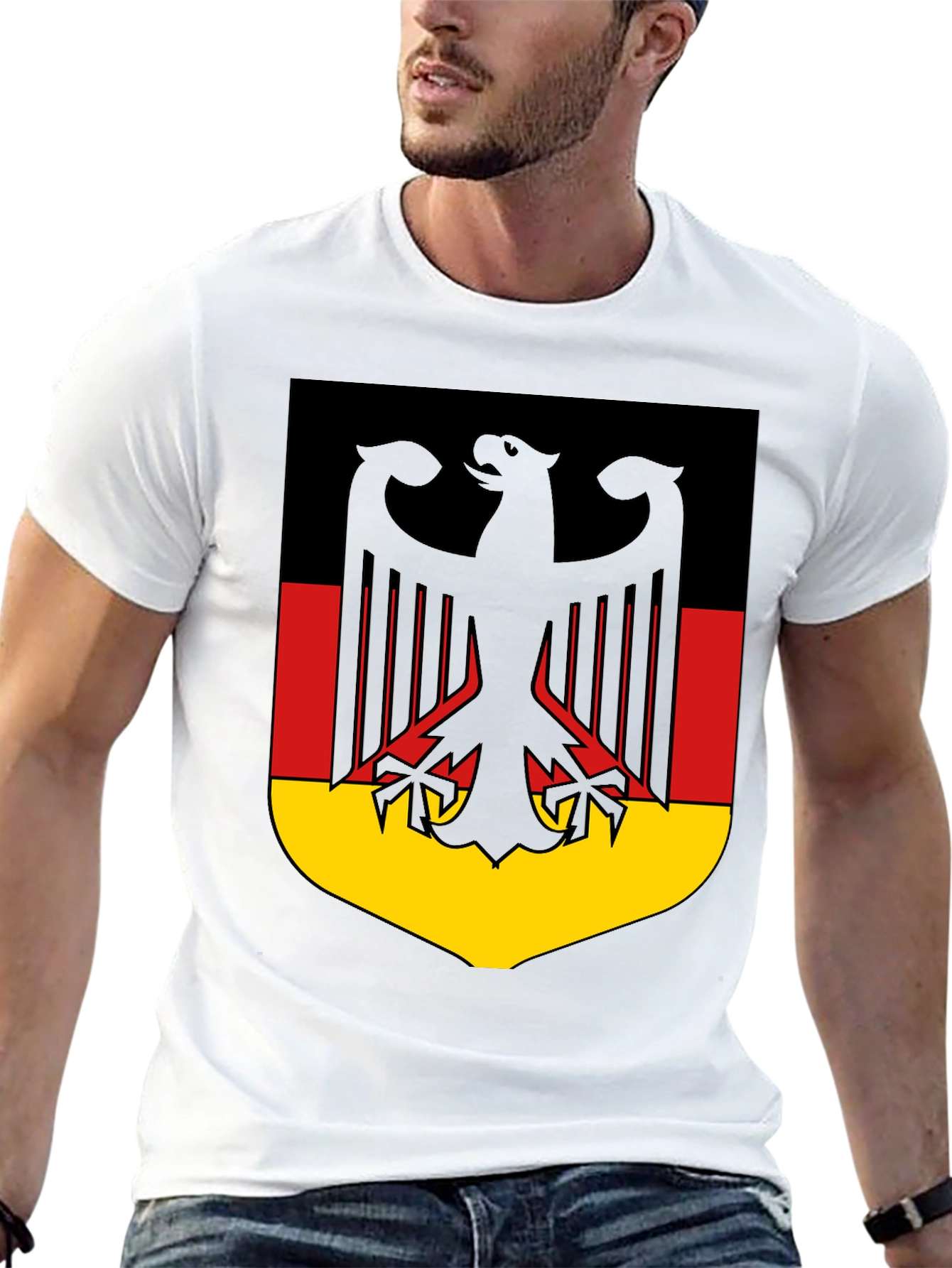 German Flag Eagle Crest T-Shirt