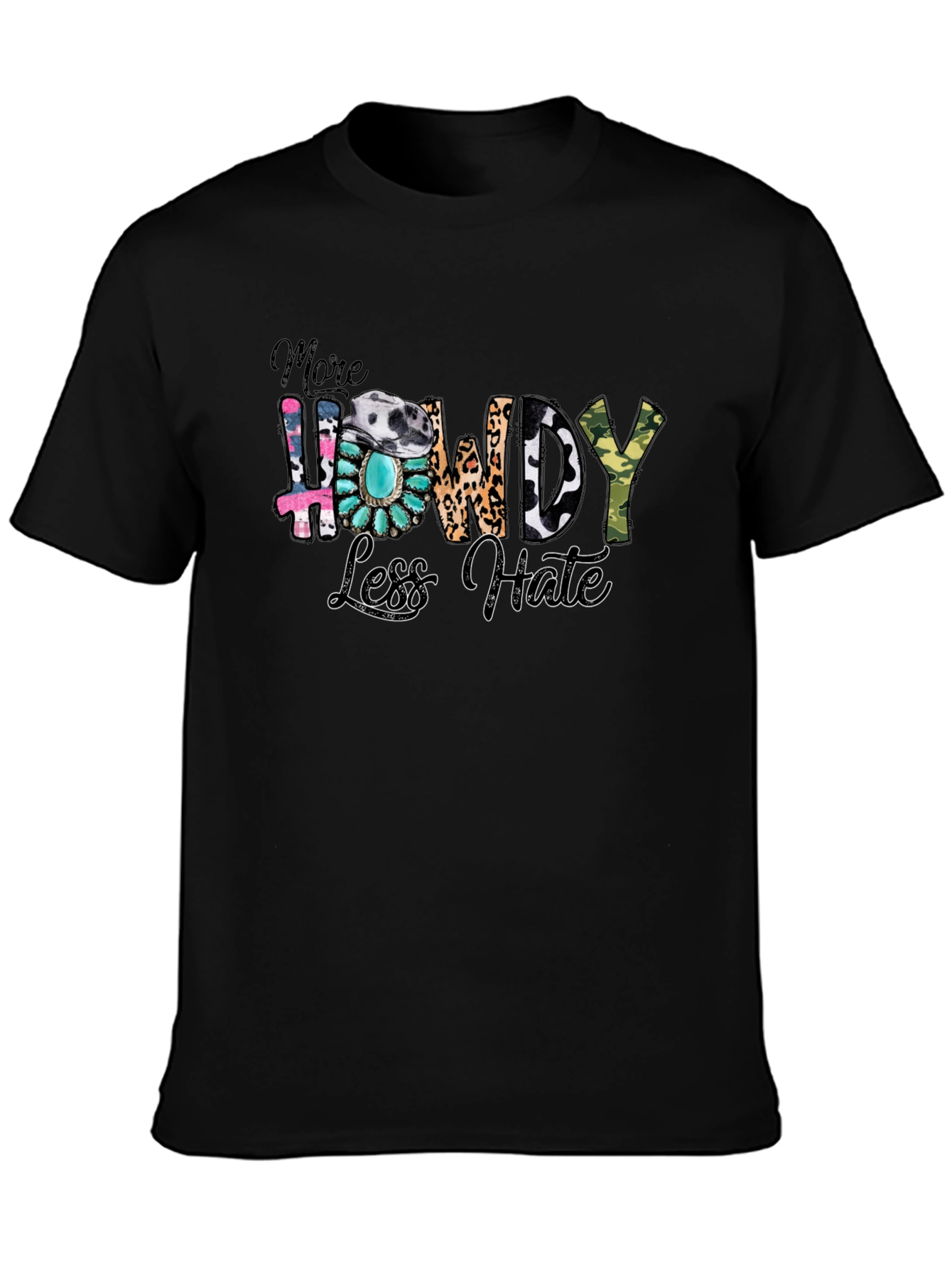 More Howdy Less Hate Graphic Tee