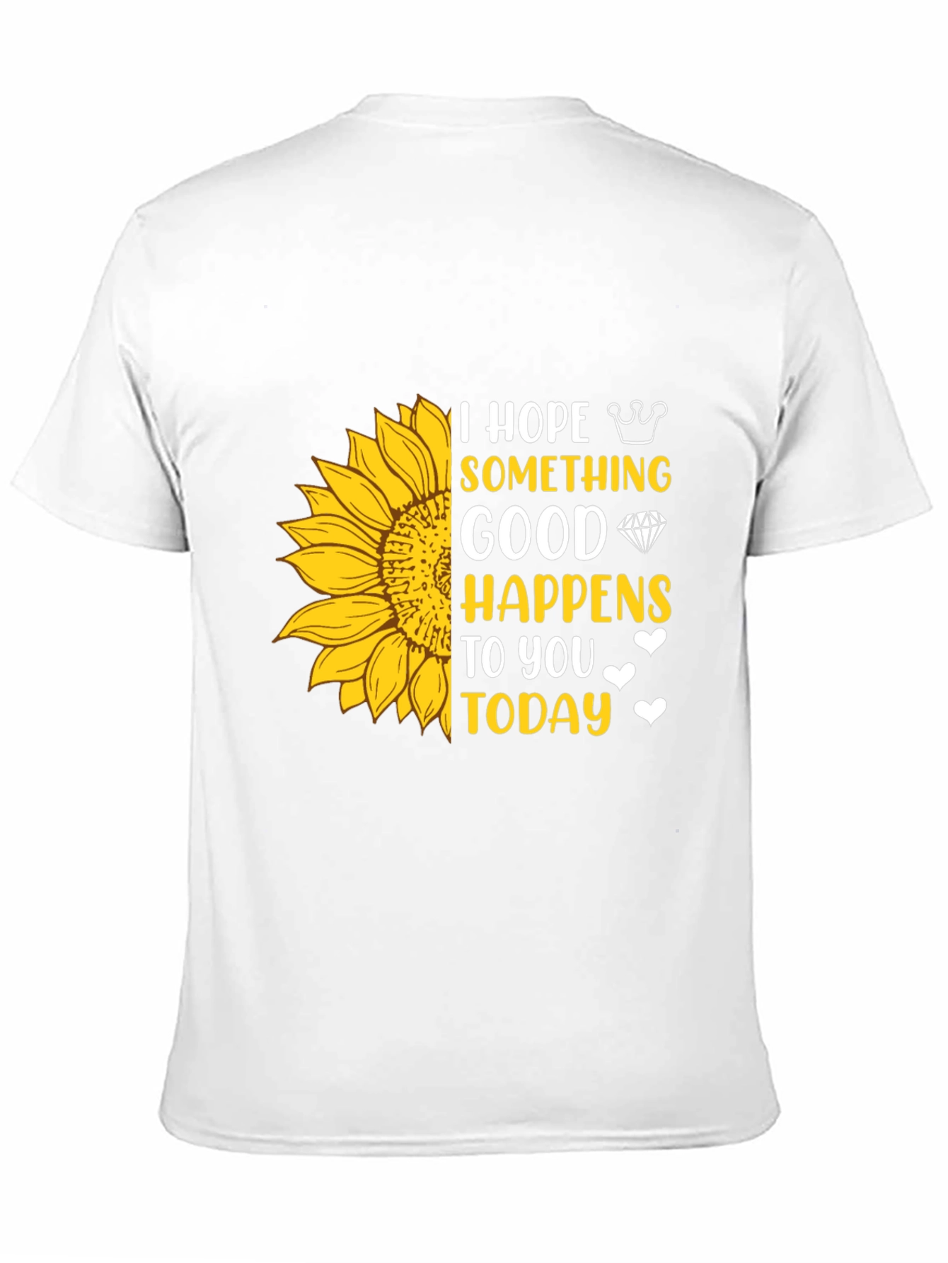 Sunflower Graphic T-Shirt - Hope Something Good Happens