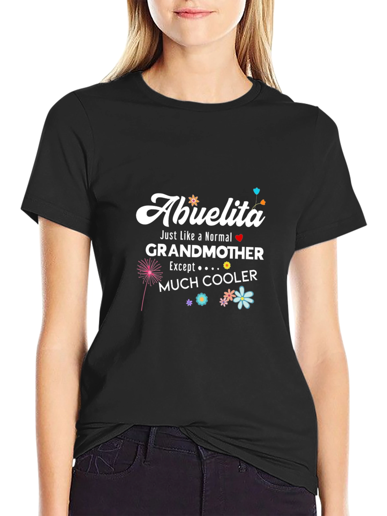 Abuelita Grandmother T-Shirt Much Cooler