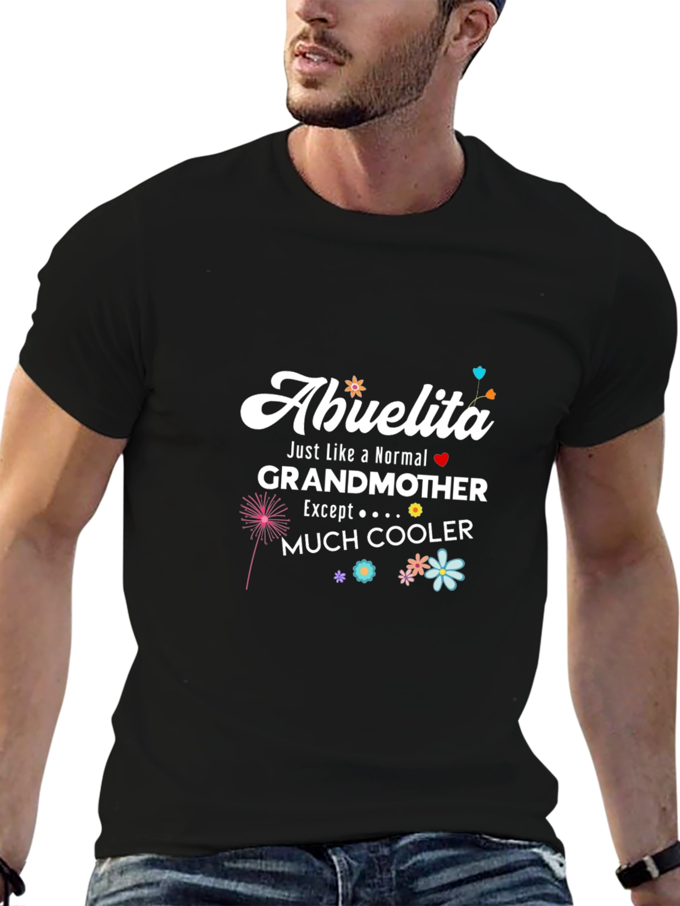 Abuelita Grandmother T-Shirt Much Cooler