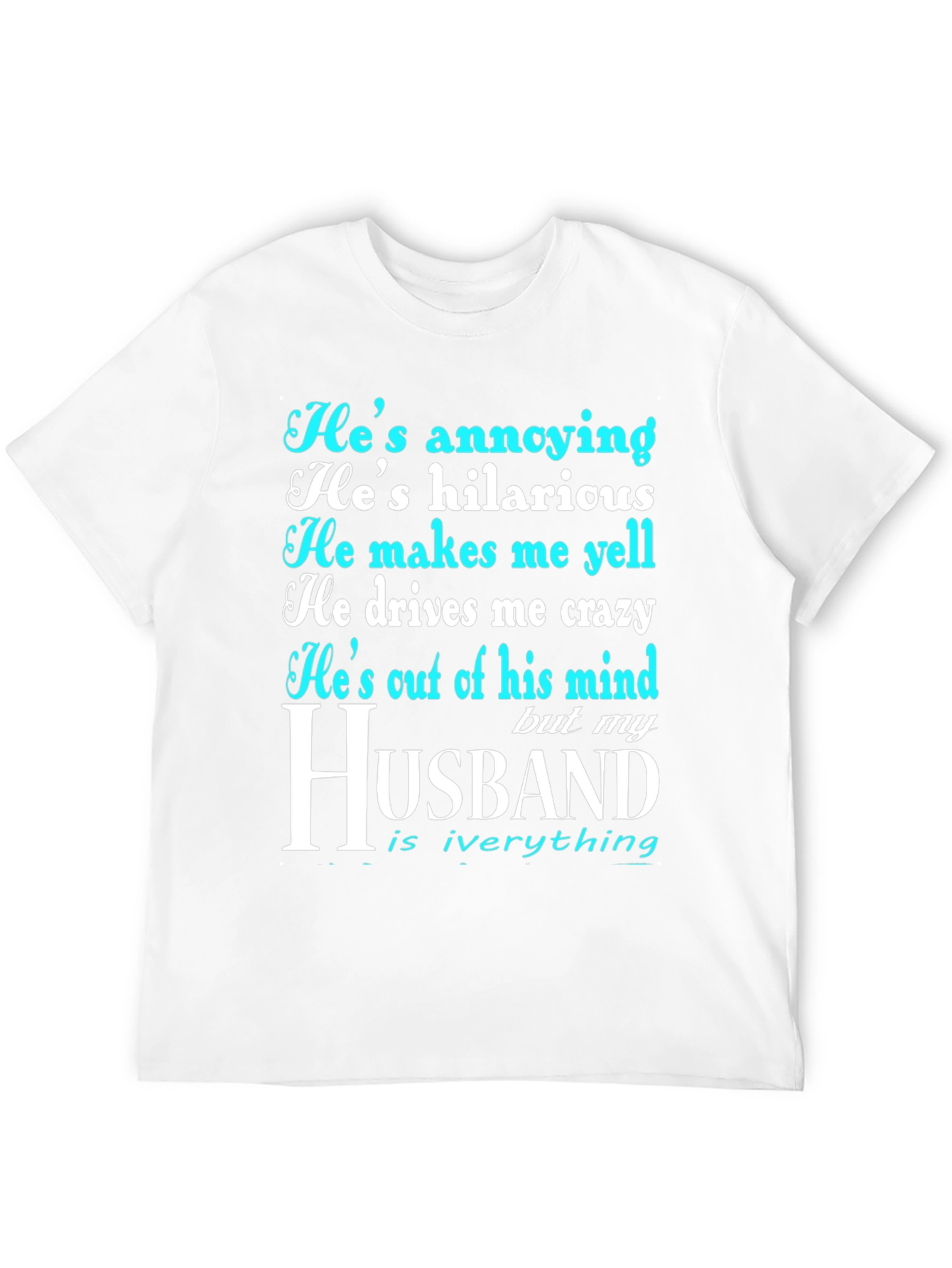 Husband Graphic Novelty T-Shirt