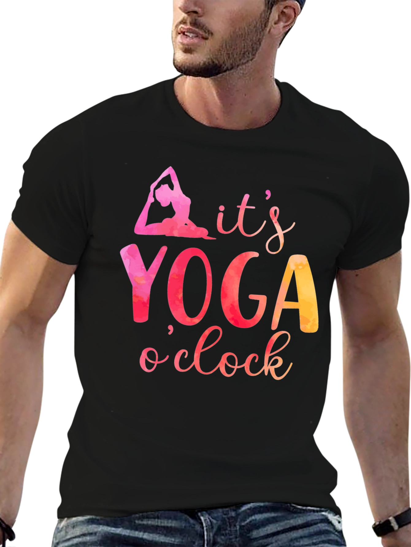 Yoga OClock Graphic T-Shirt